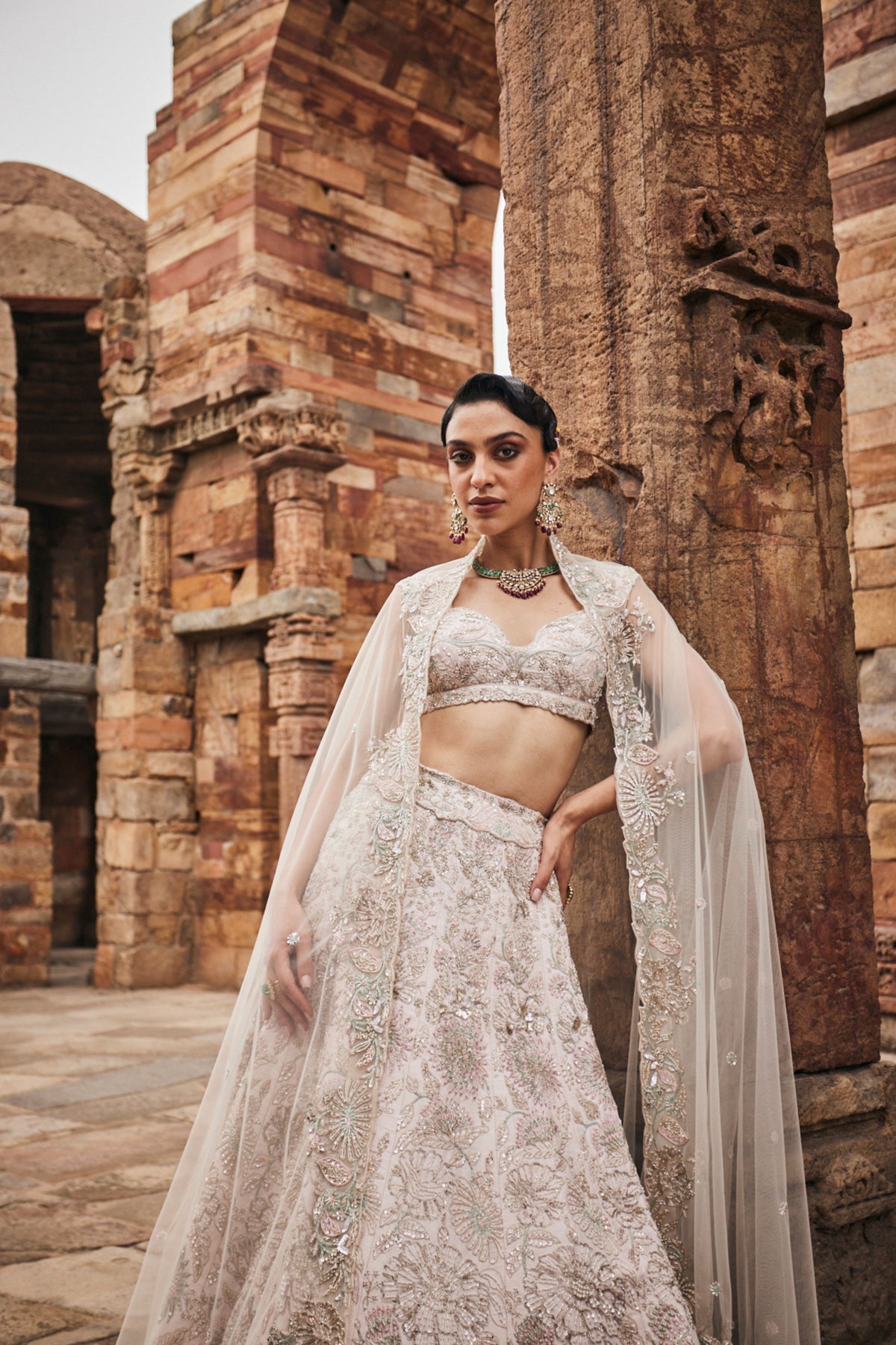 Frost Lehenga Set