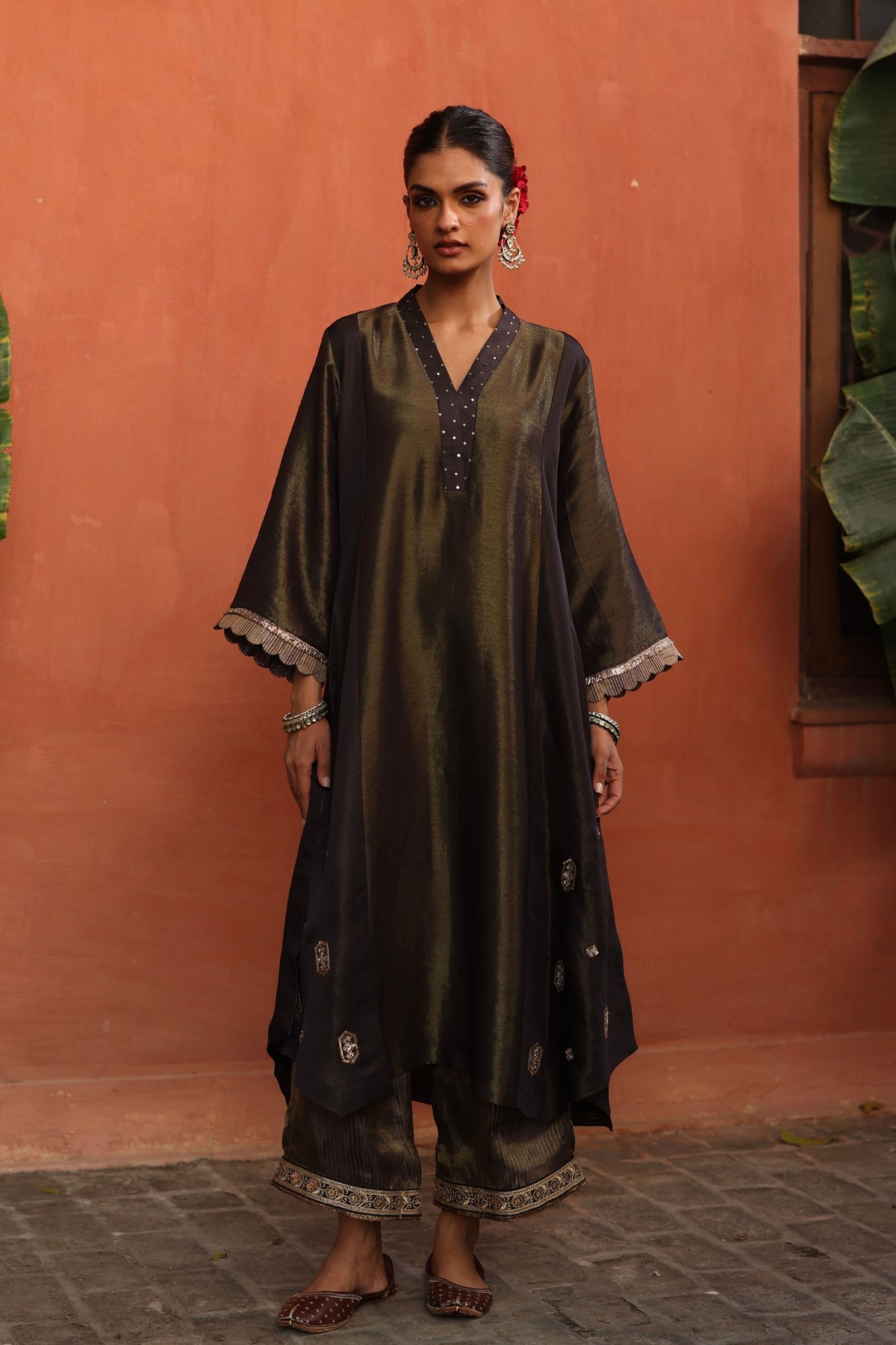 Steel Blue Tara Kurta Set