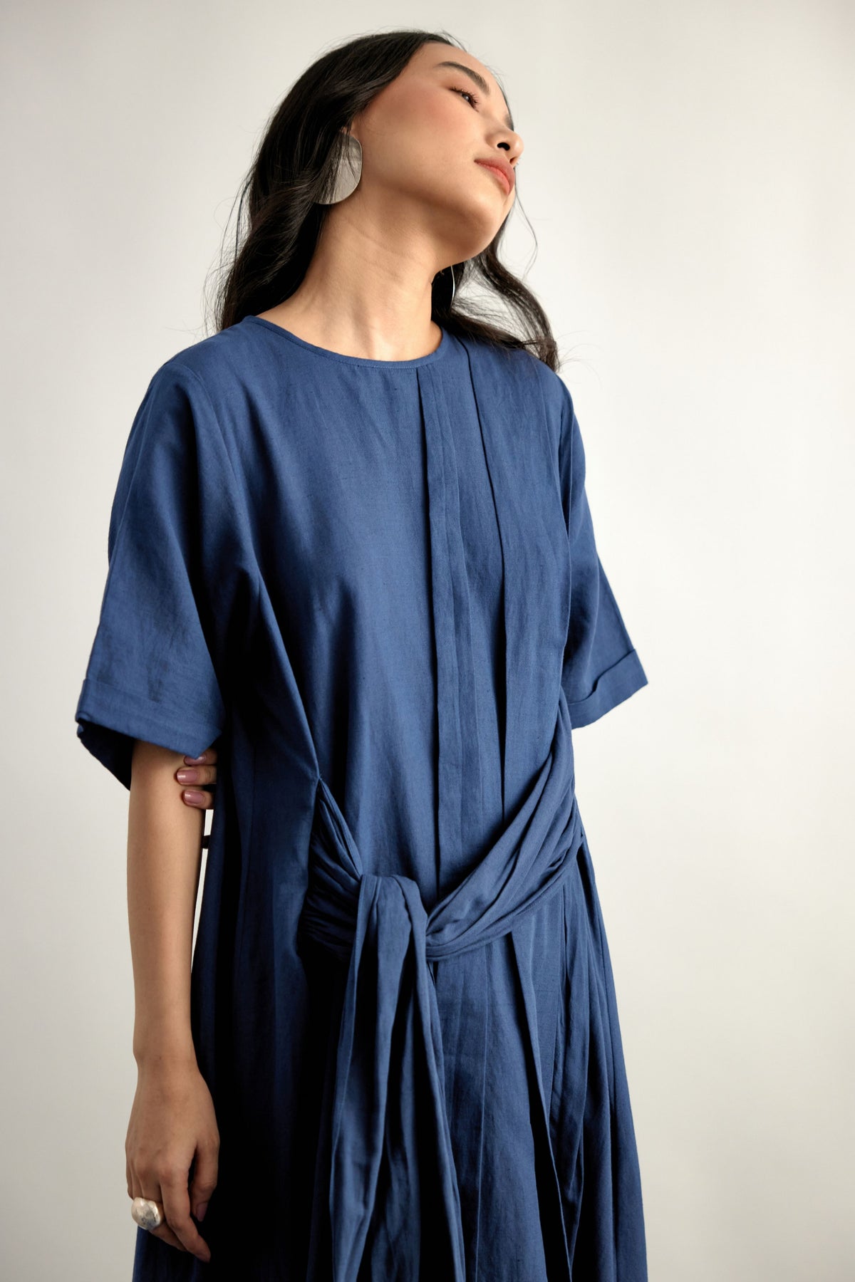 Echo Navy Ridge Dress