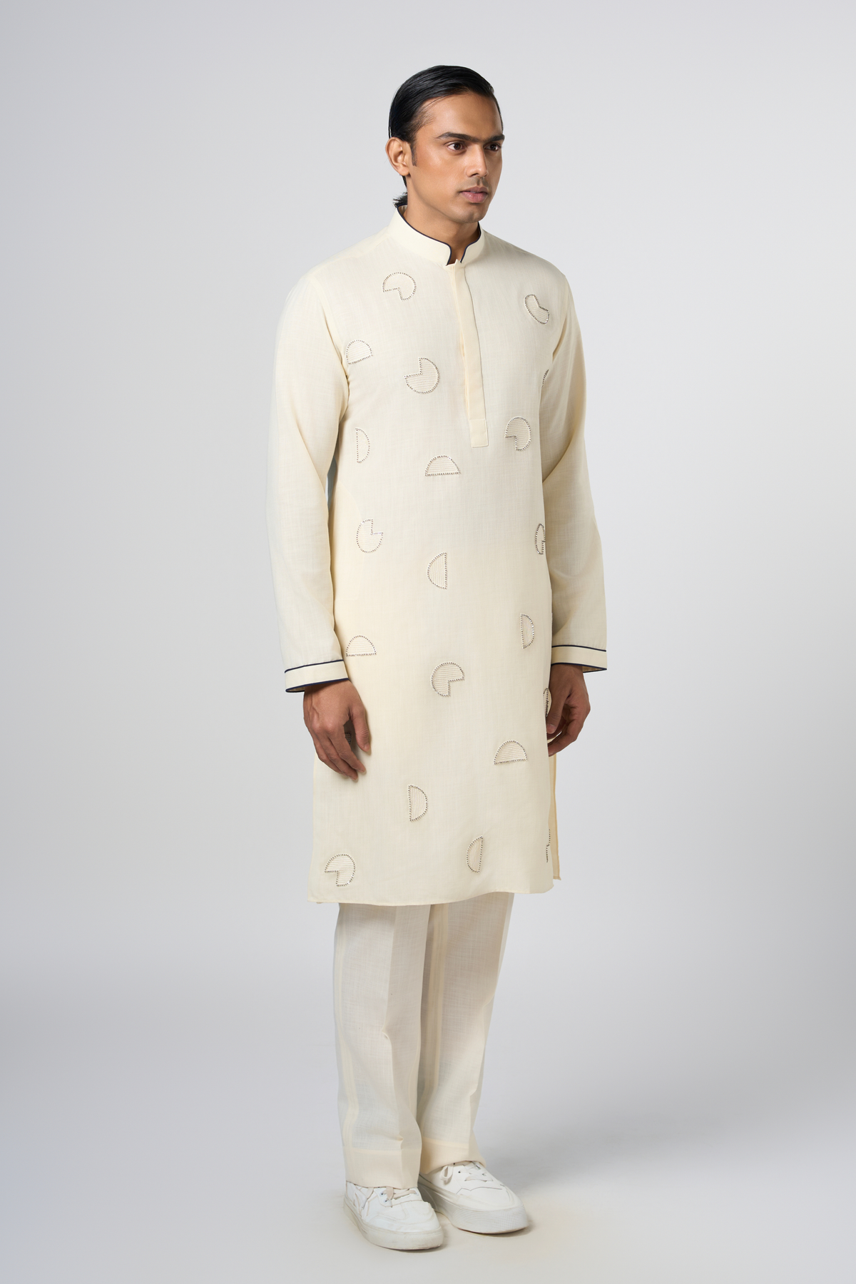 Circular Geo Abstract Kurta