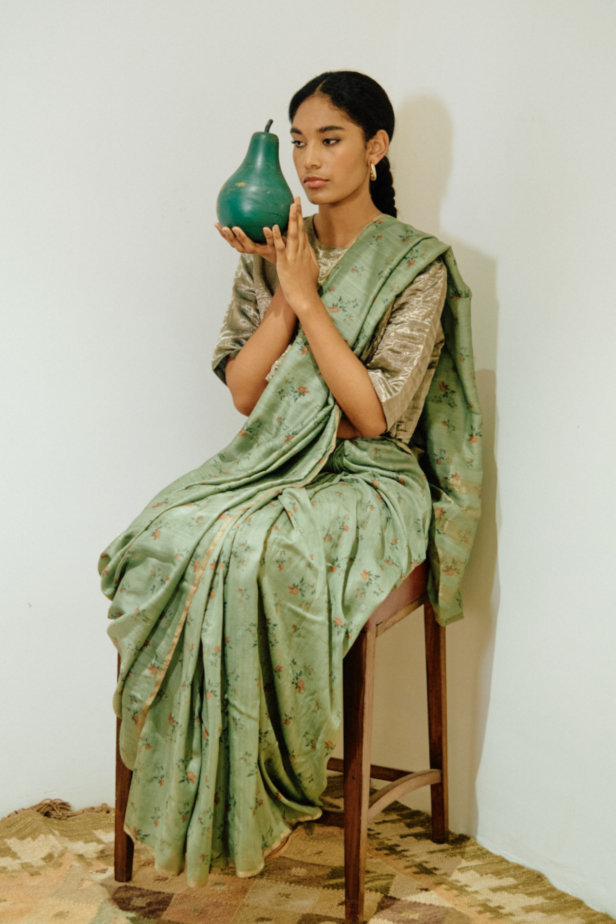 Chintz Chanderi Saree Set