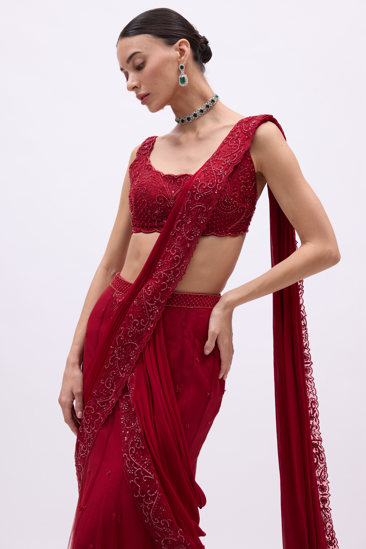 Grapevine Concept Saree