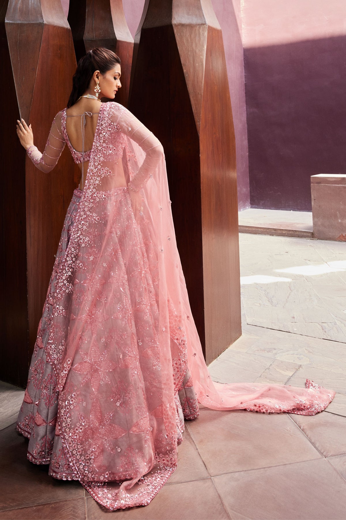 Pink Lehenga Set