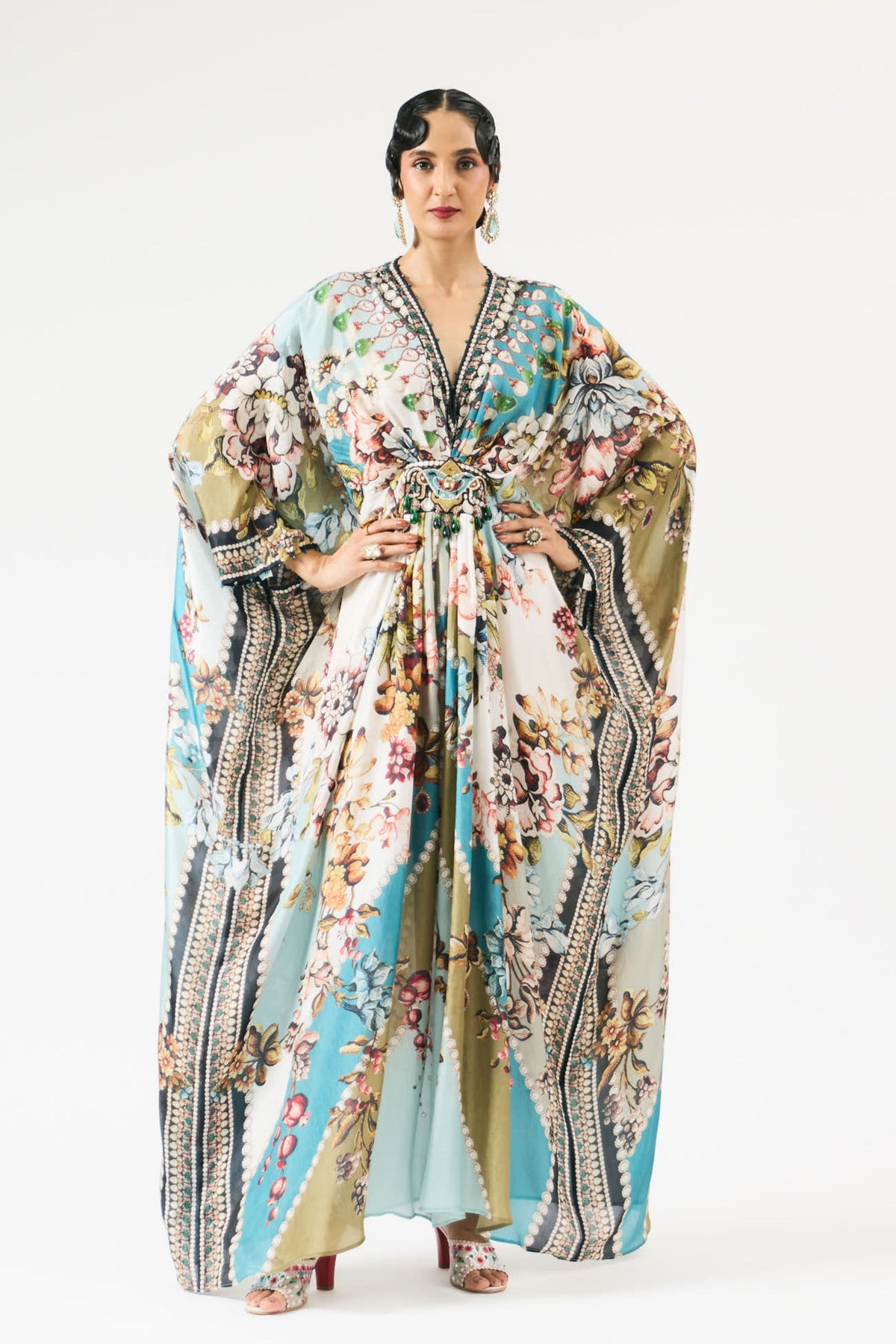 Nizam Imama Aqua Kaftan