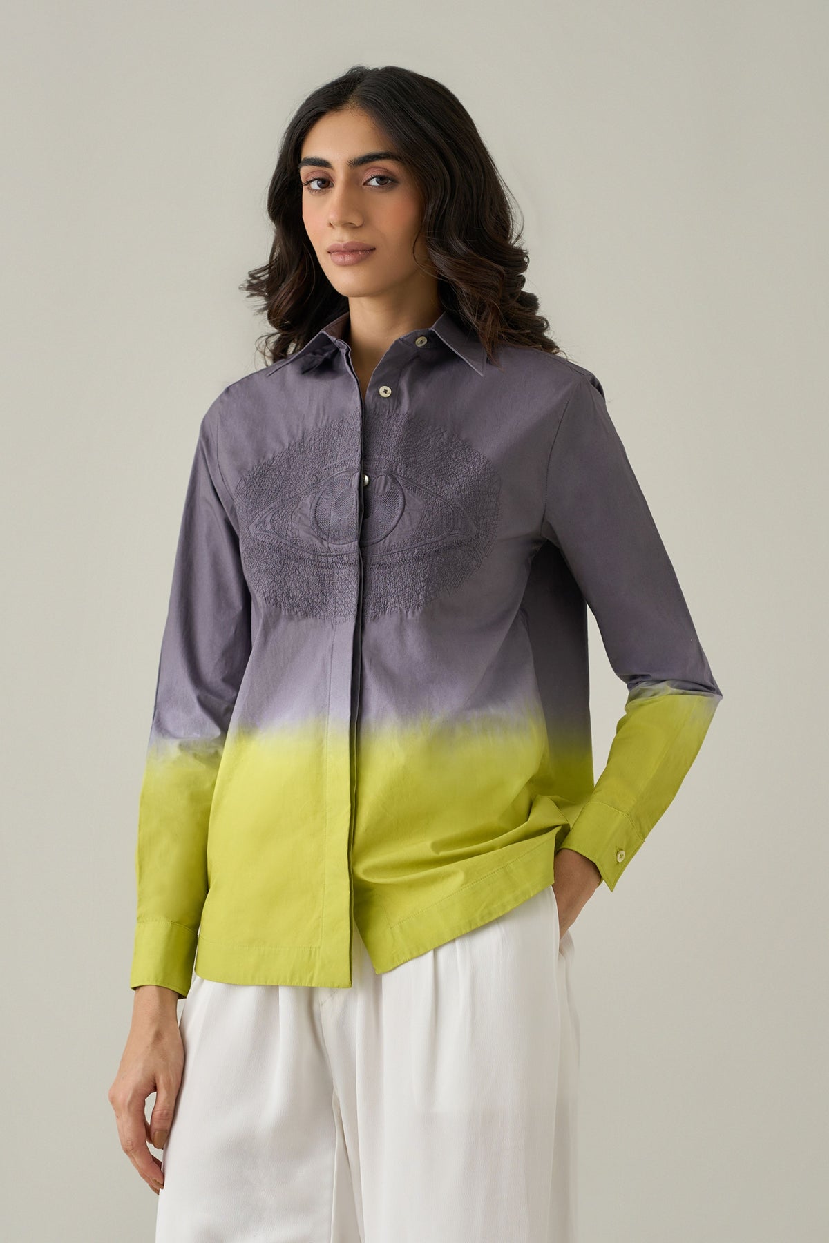 Ombre Boxy Shirt