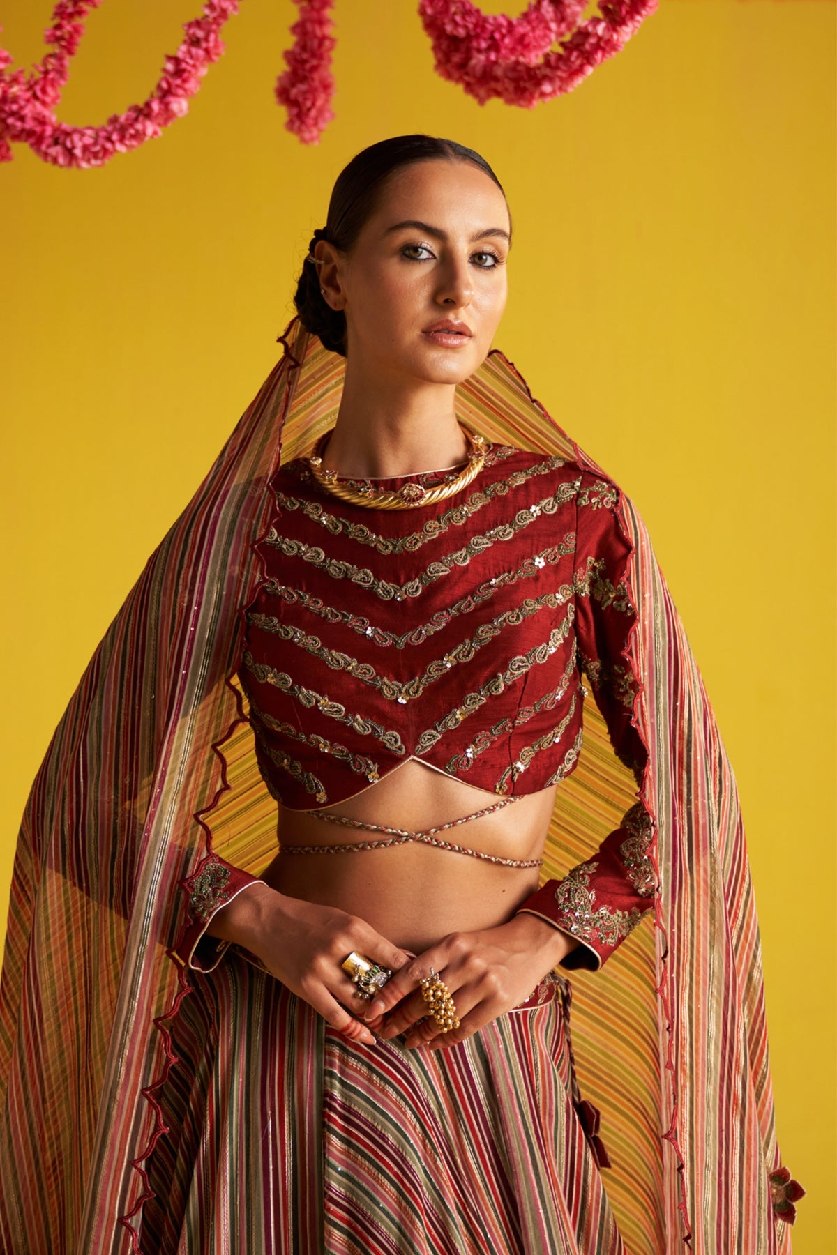 Ahana Multi Color Lehenga Set