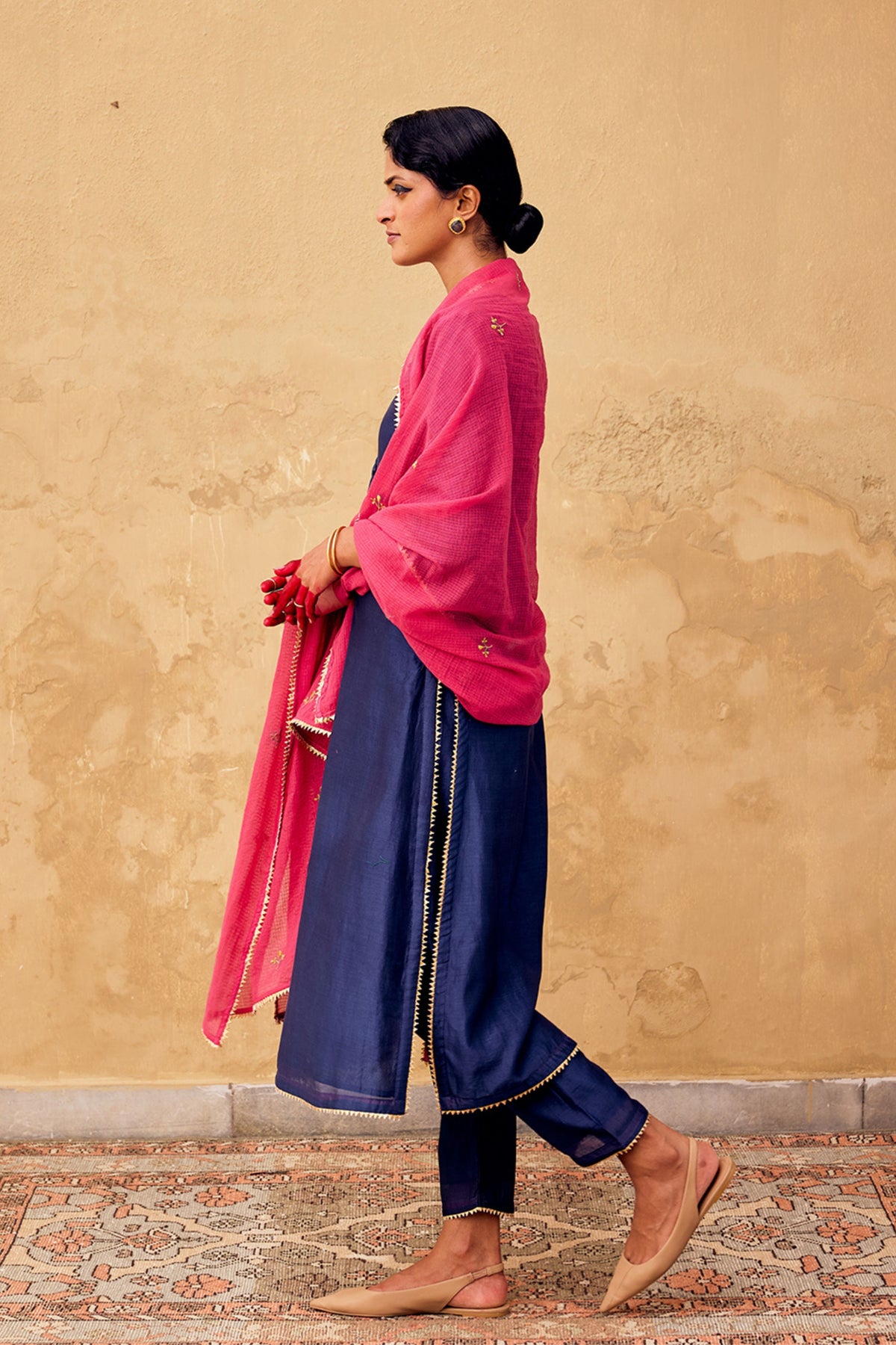 Pakeezah Dupatta in Pink