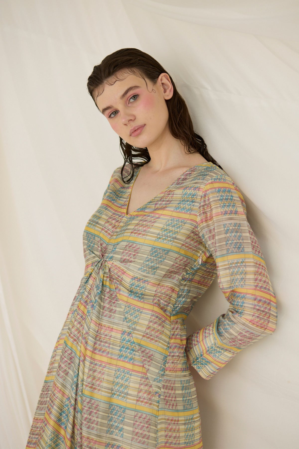 Ash Printed Kaftan Dress