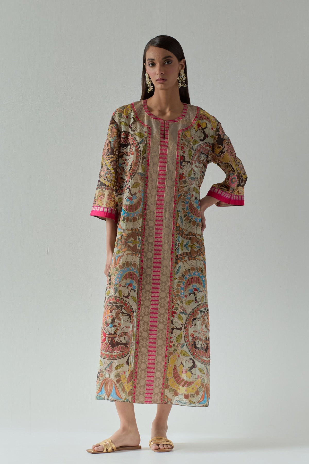 Multi Color Kaftan