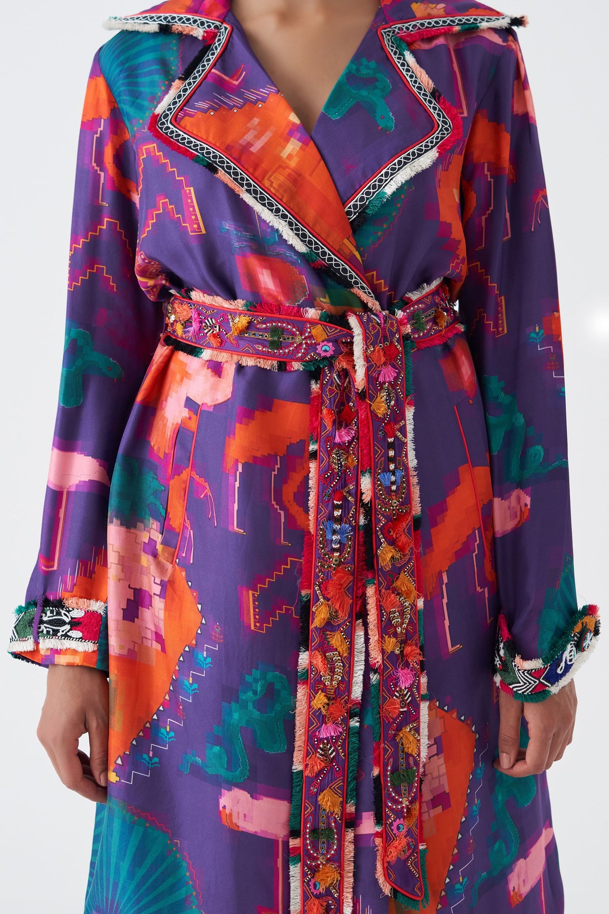 Oaxaca Morado Long Trench