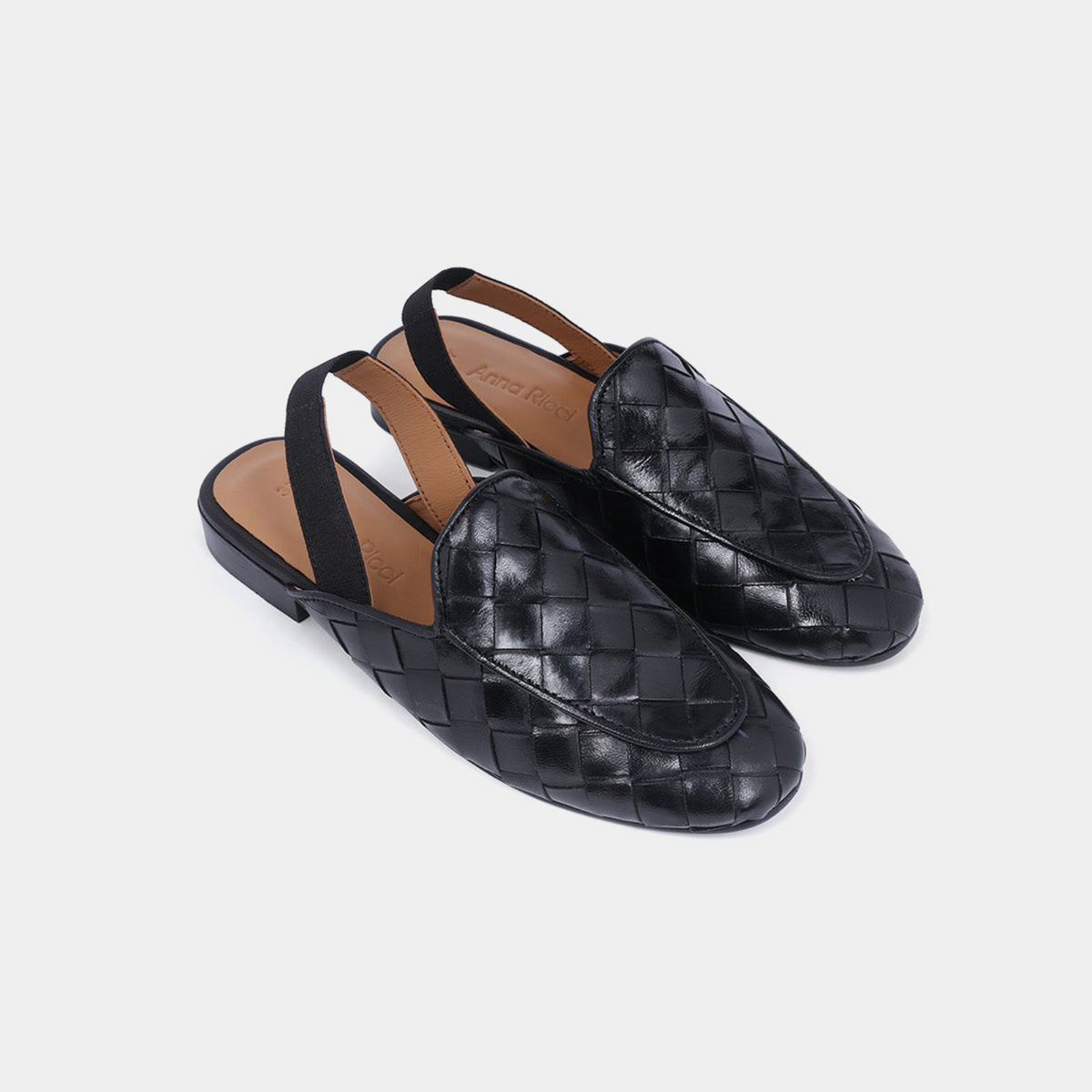 Vittorio Black Mules