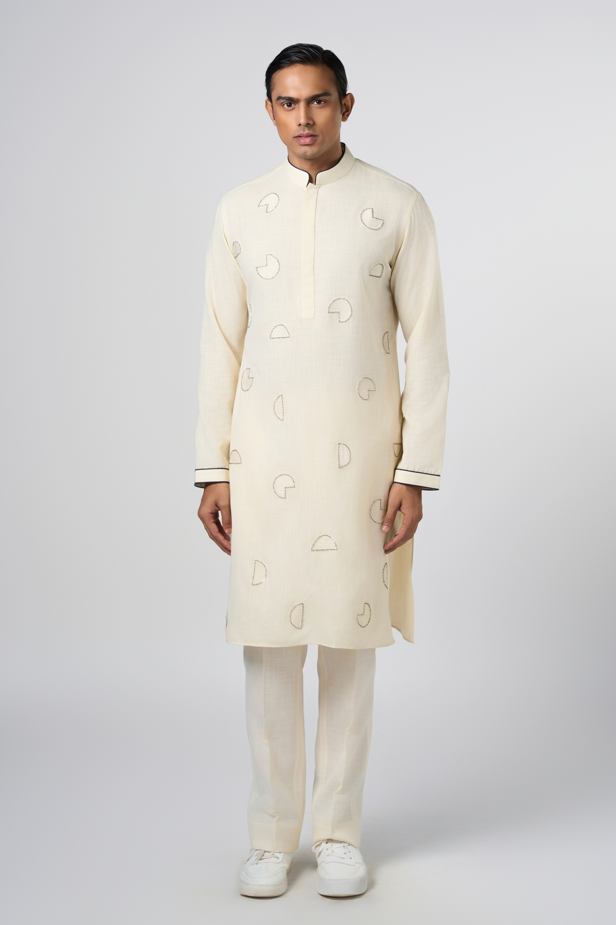 Circular Geo Abstract Kurta