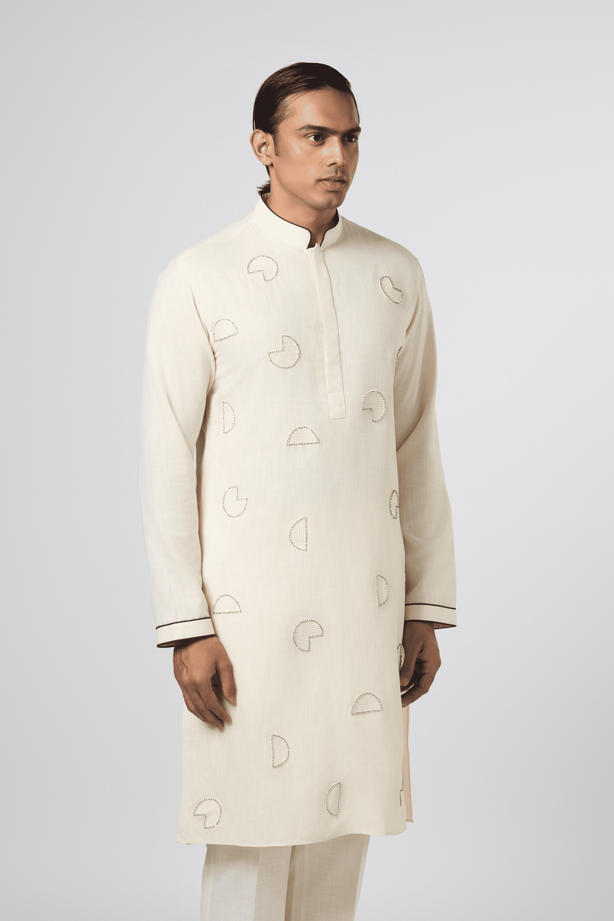 Circular Geo Abstract Kurta