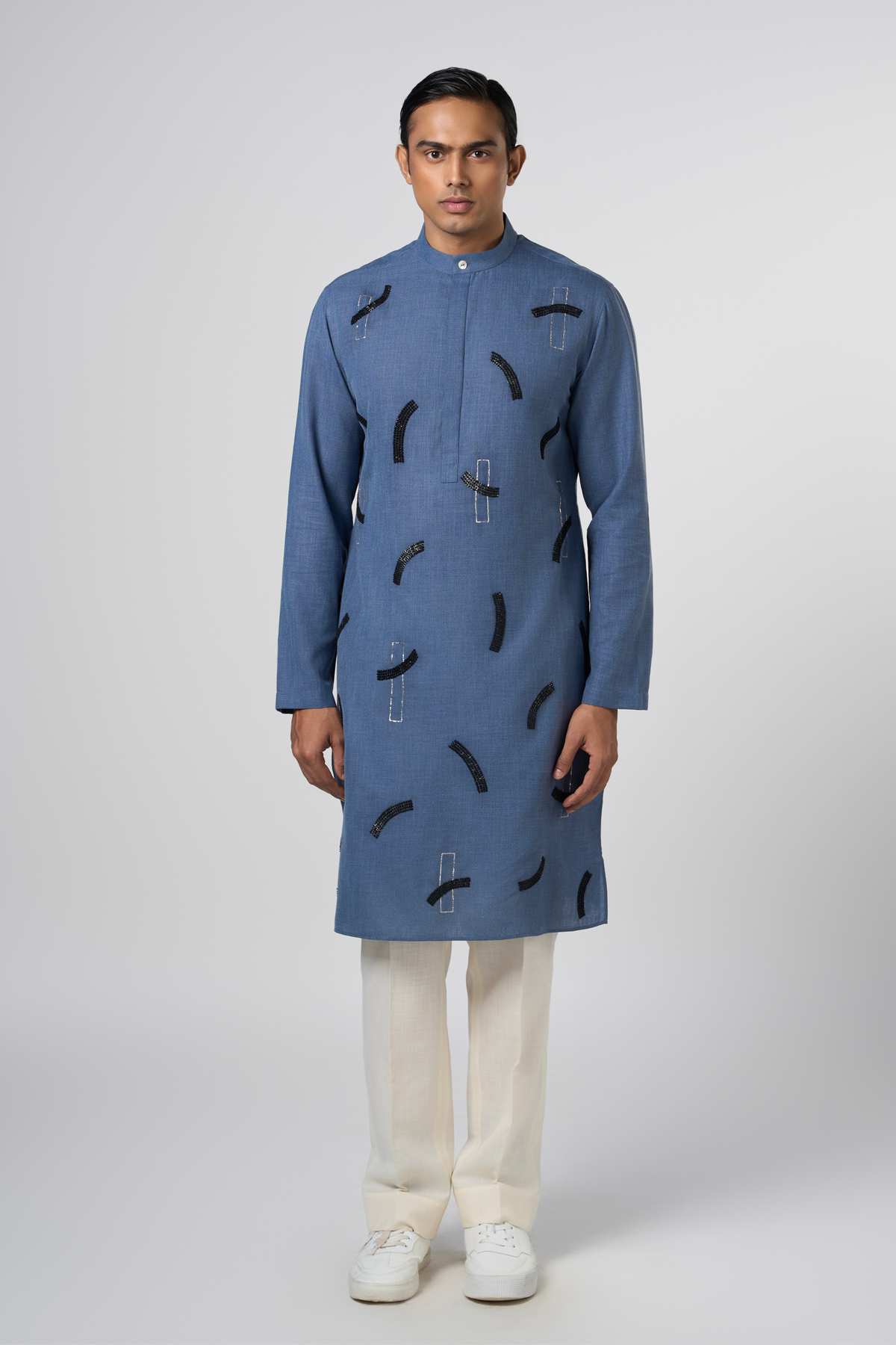 Stucco Embroidered Kurta