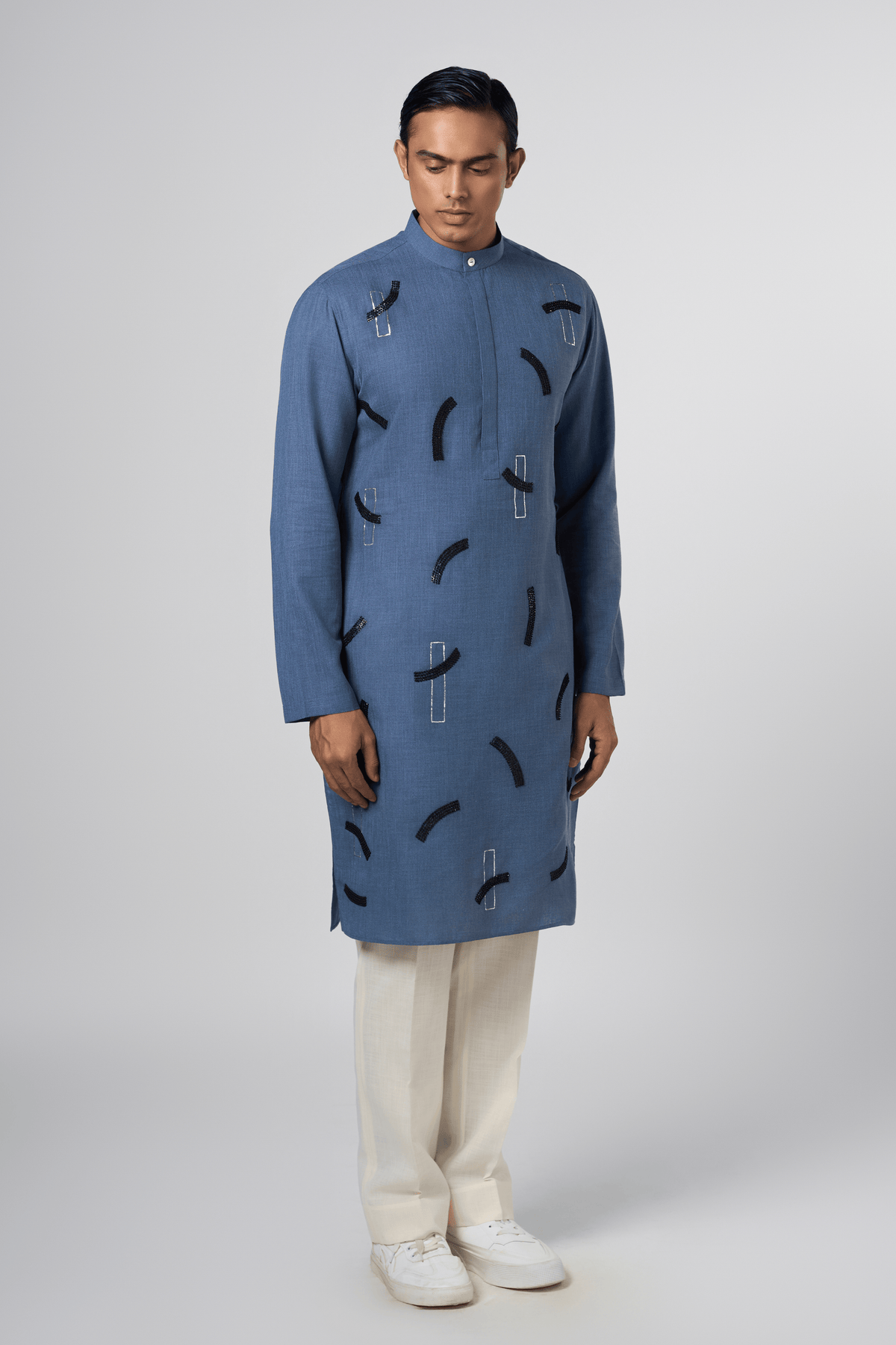 Stucco Embroidered Kurta