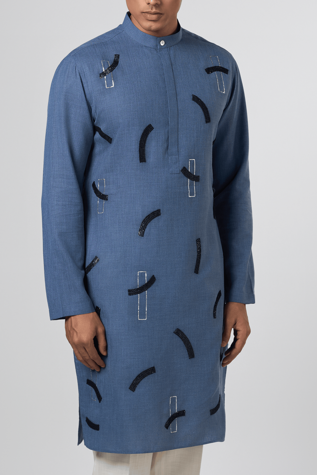 Stucco Embroidered Kurta