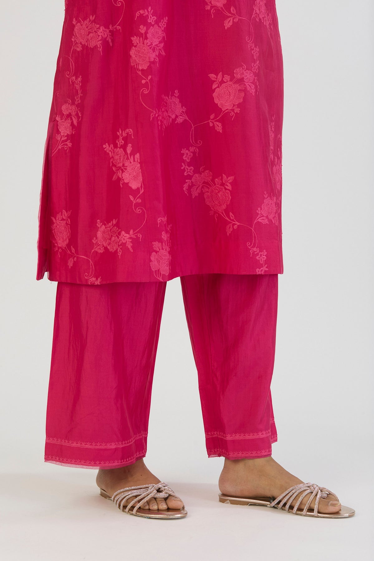 Fuschia Pink Udita Kurta Pant