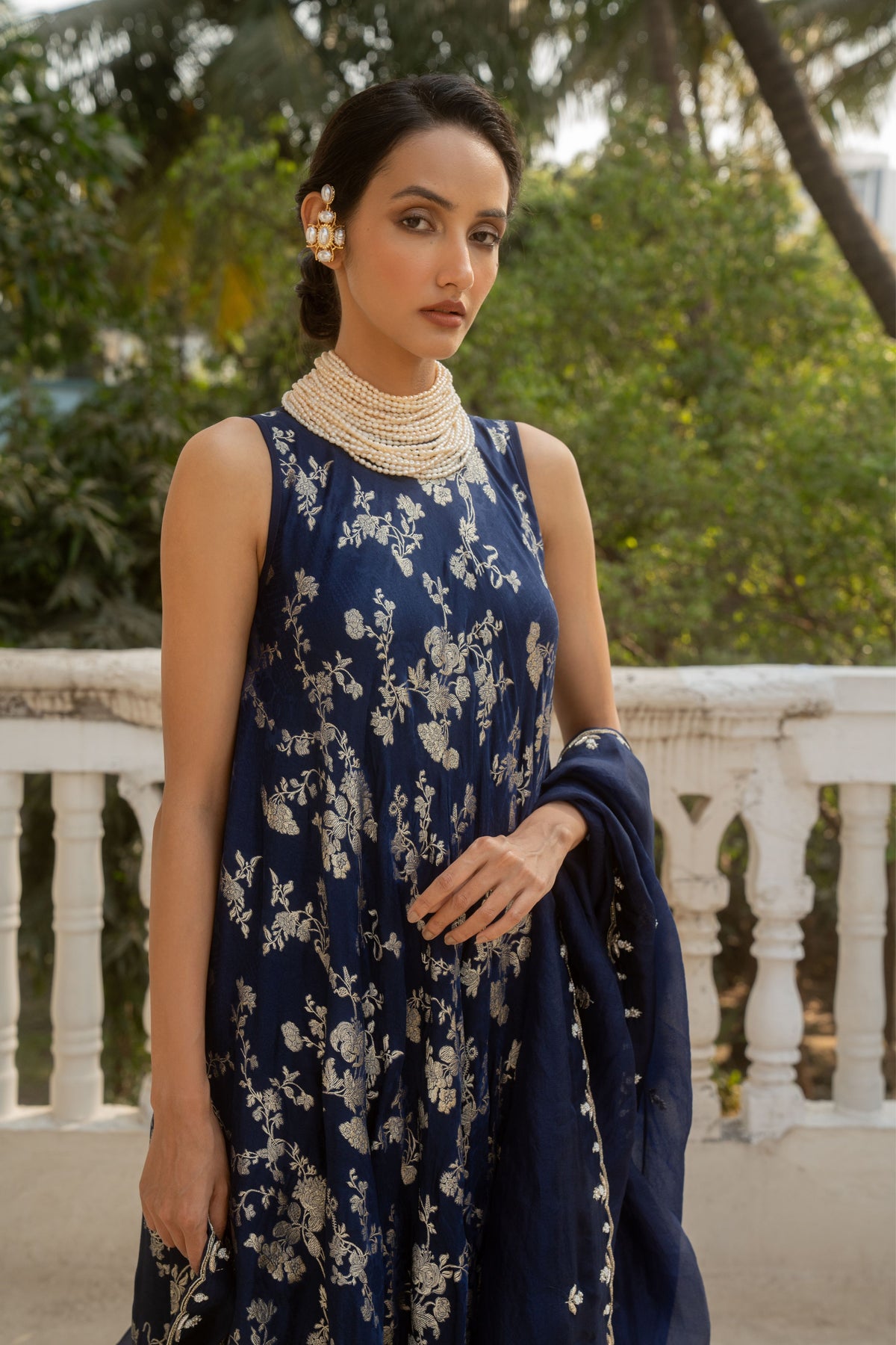 Blue Elegant Kurta Set