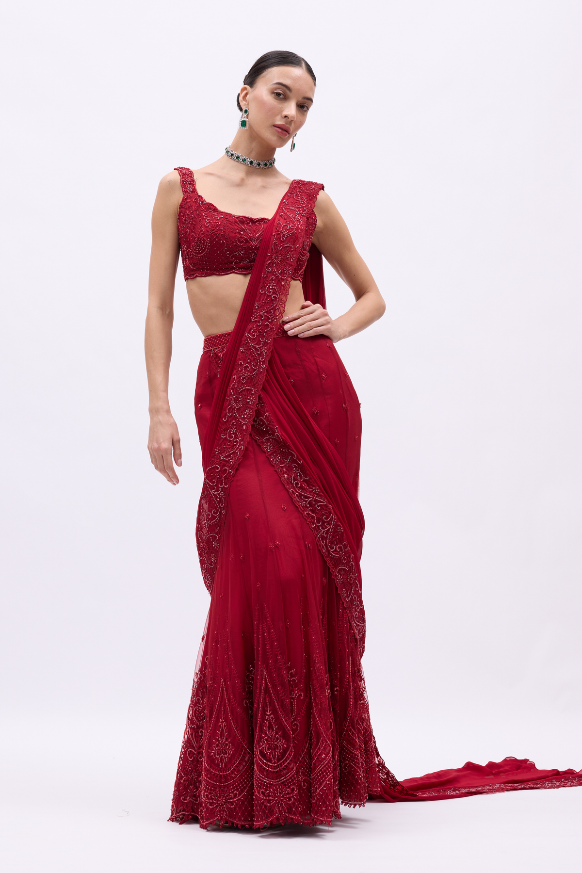 Grapevine Concept Saree