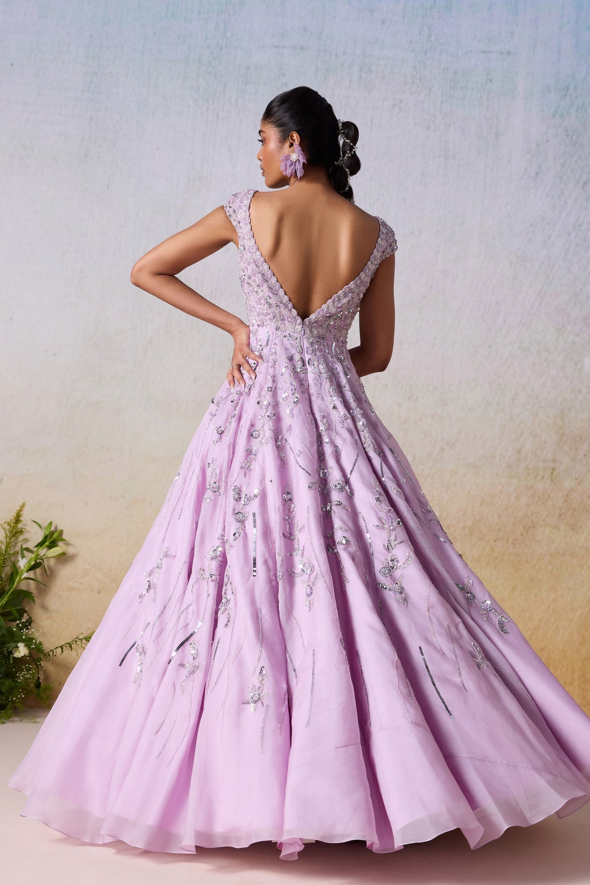 Lavender Hush Gown