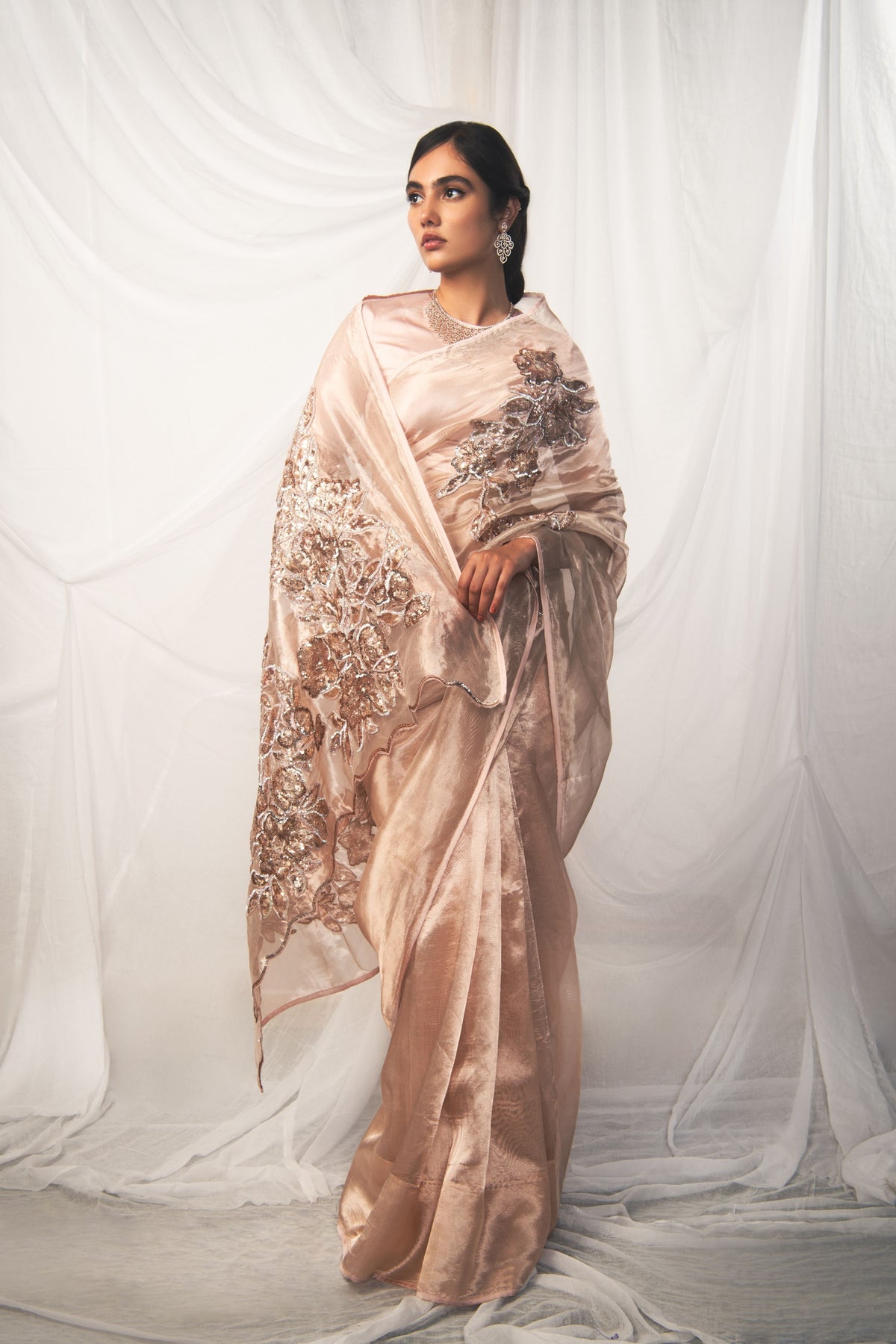 Chrysanthe Saree