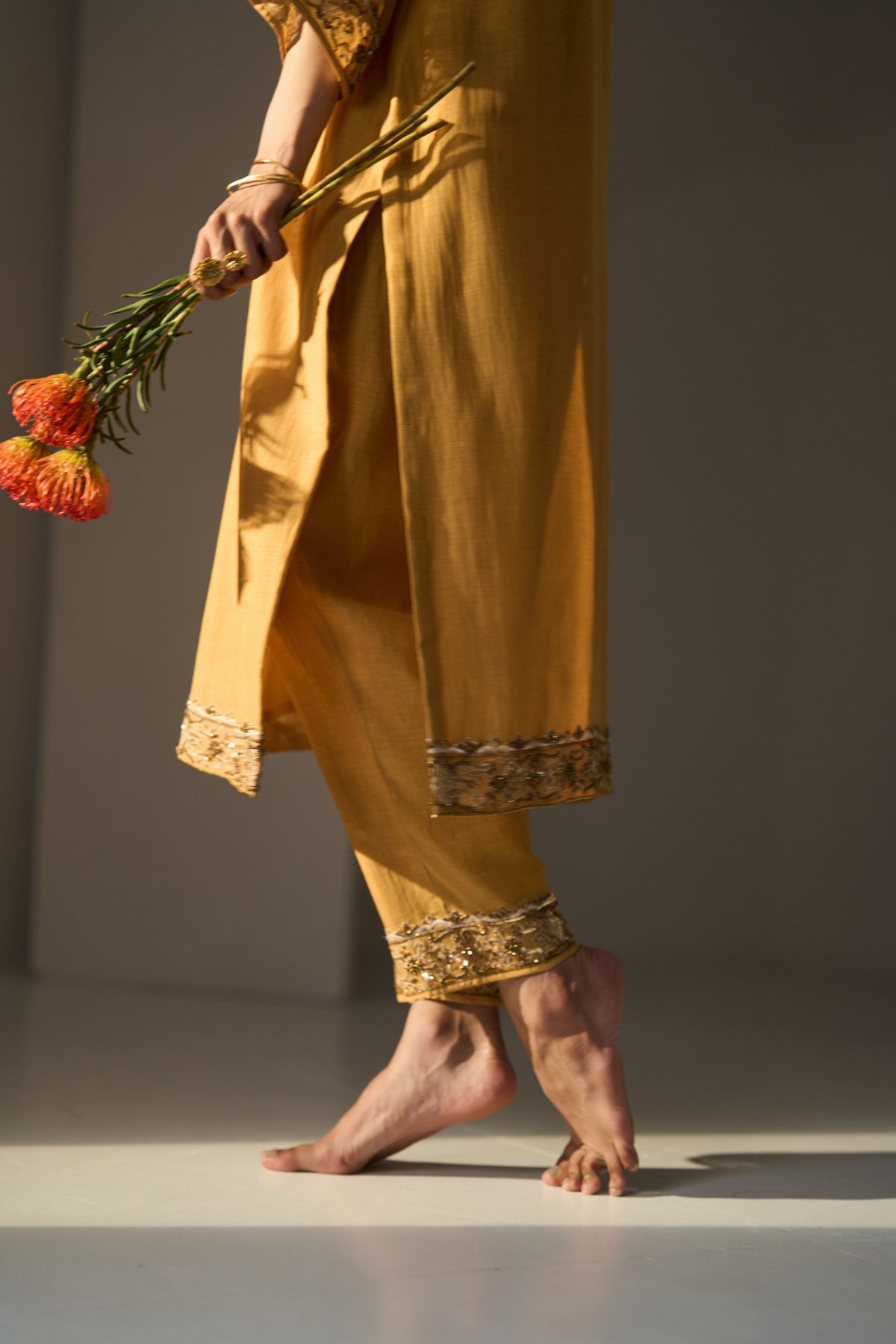 Yellow Pavit Kurta