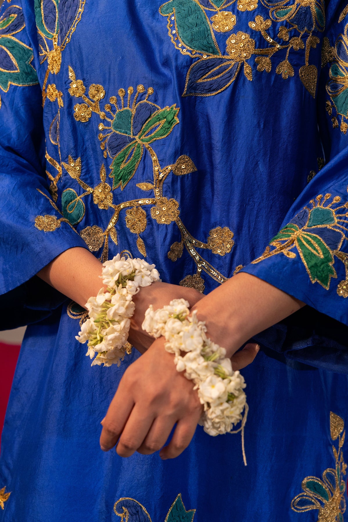 Blue Kurta With Palazzo