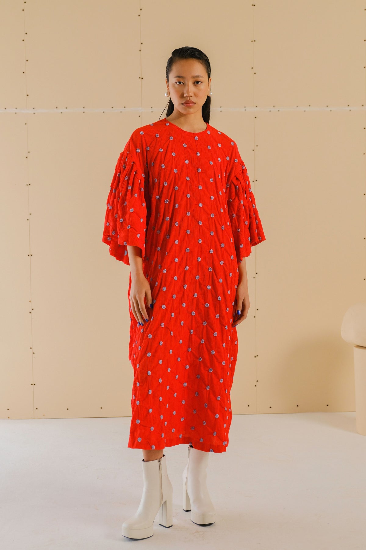 Poppy Red Zeal Dress