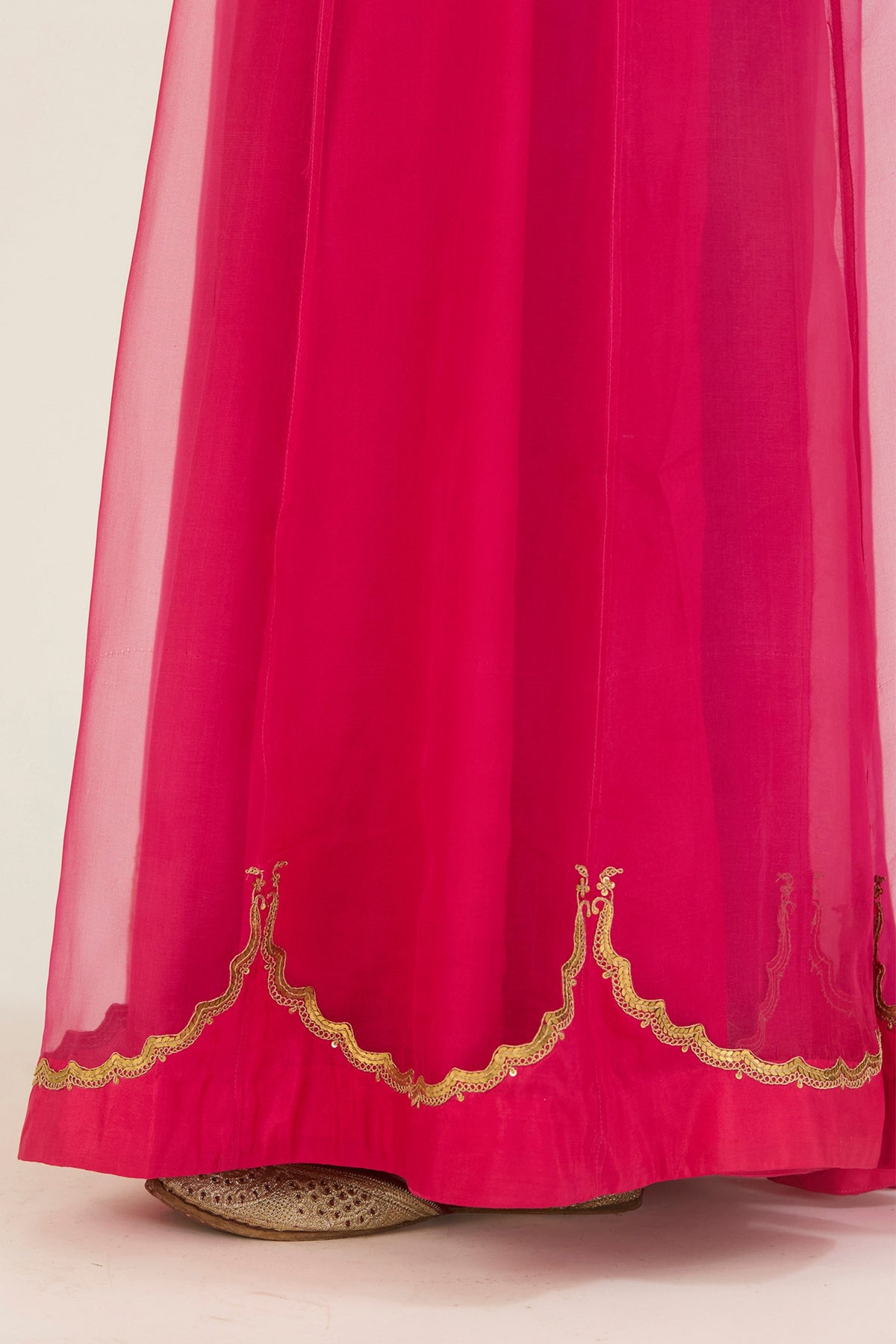 Anvi Fuschia Sharara Set