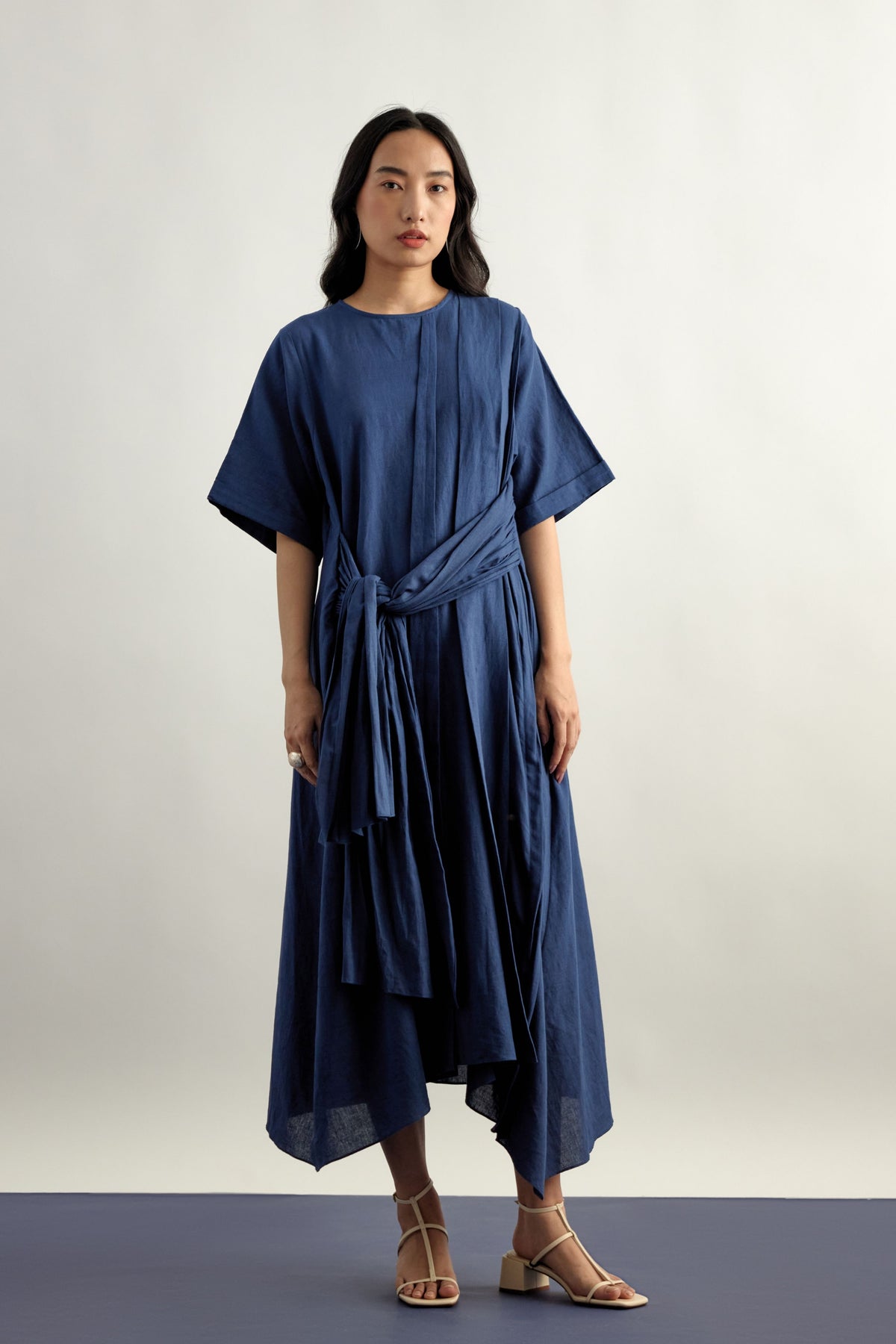 Echo Navy Ridge Dress