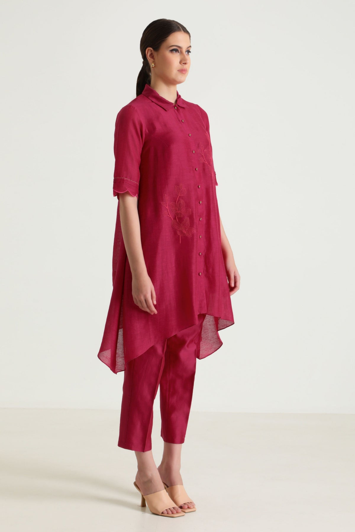 Fushsia Tunic Set