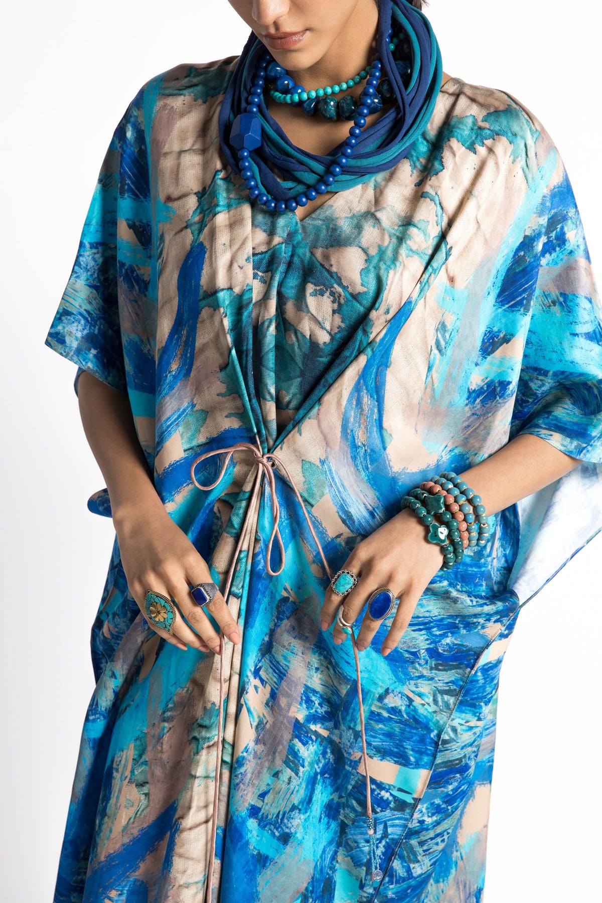 Turquoise Kaftan