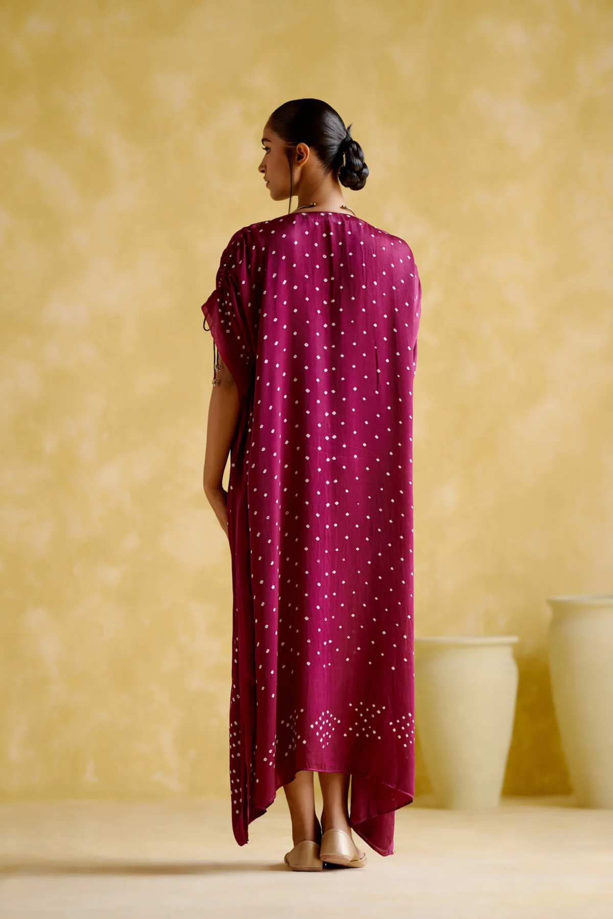 Dakshayani Purple Kaftan