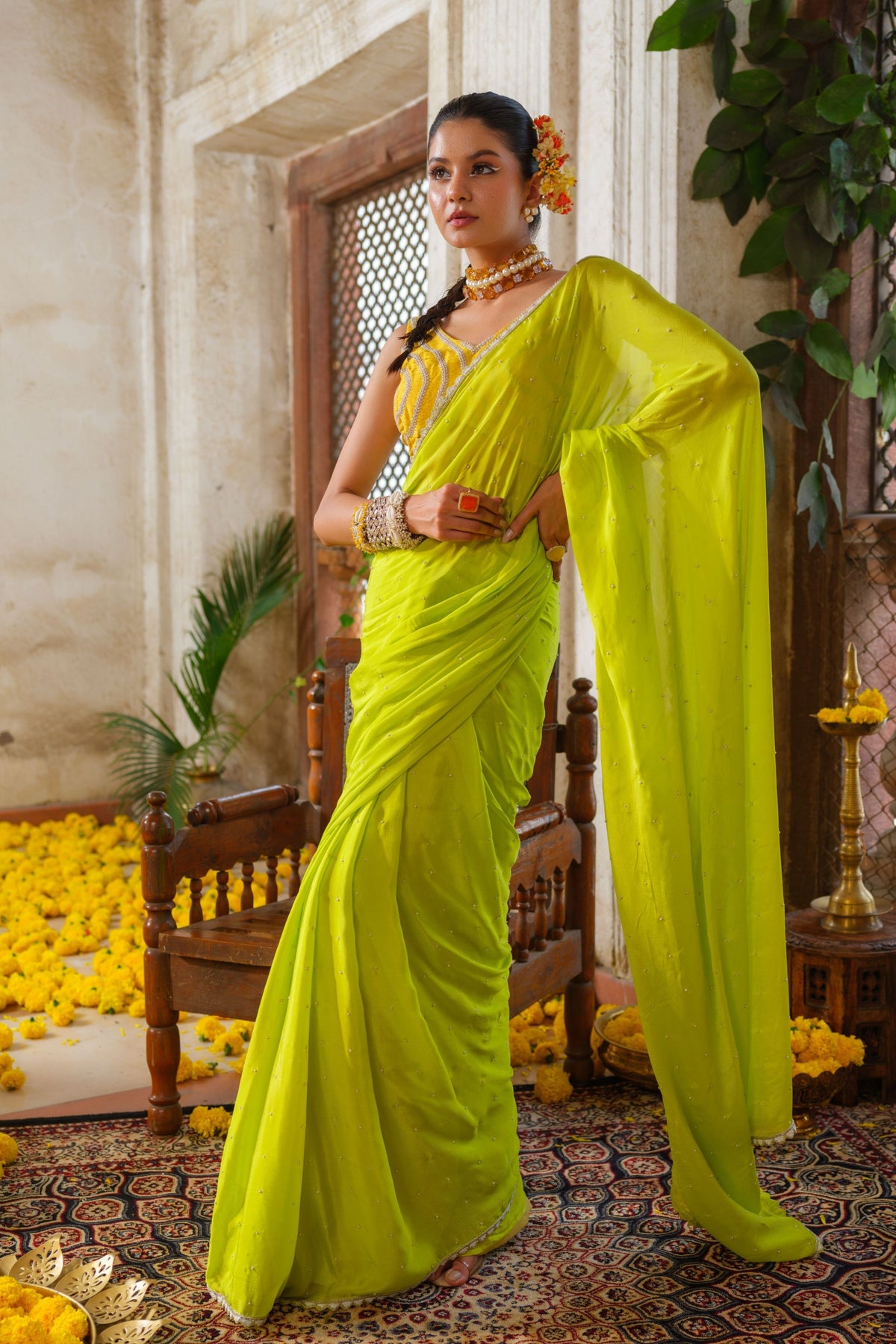 Athira Saree Set