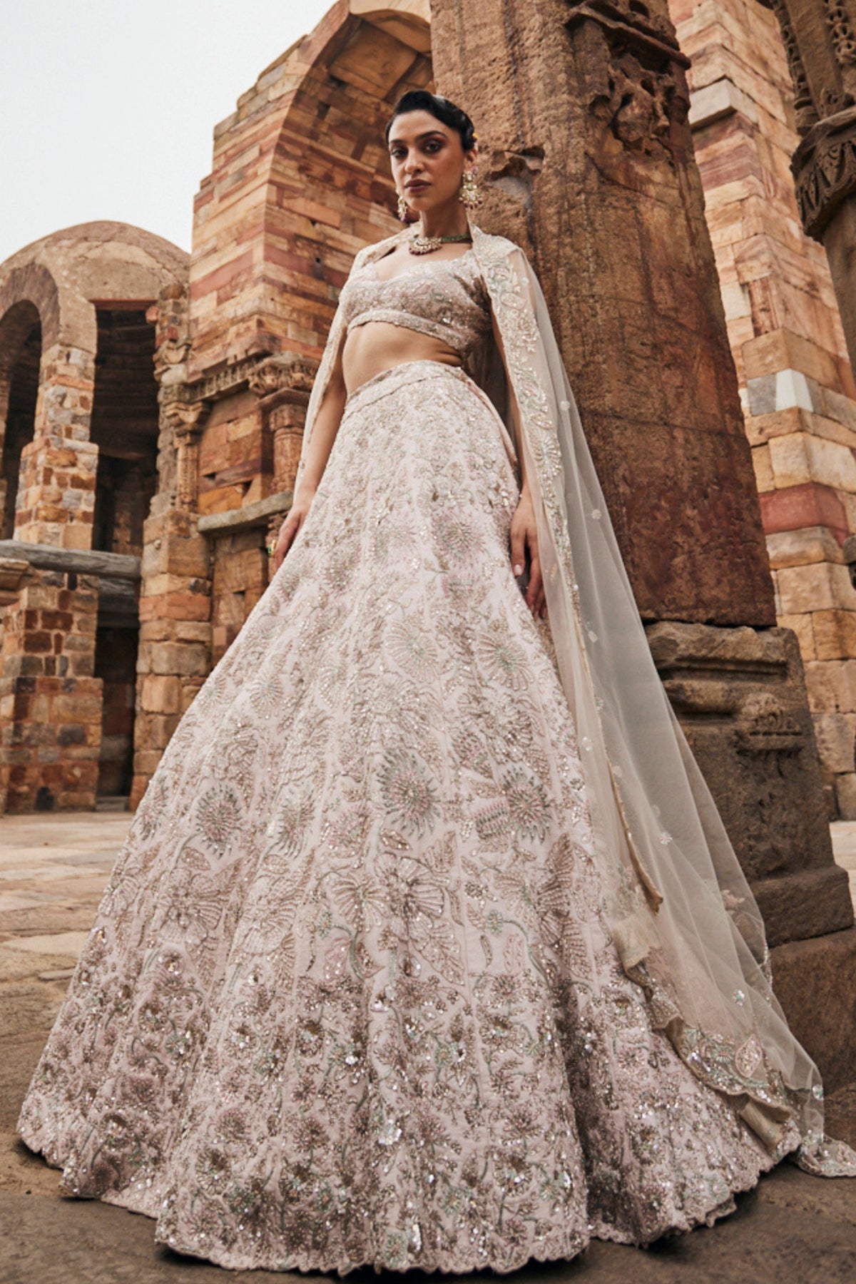 Frost Lehenga Set