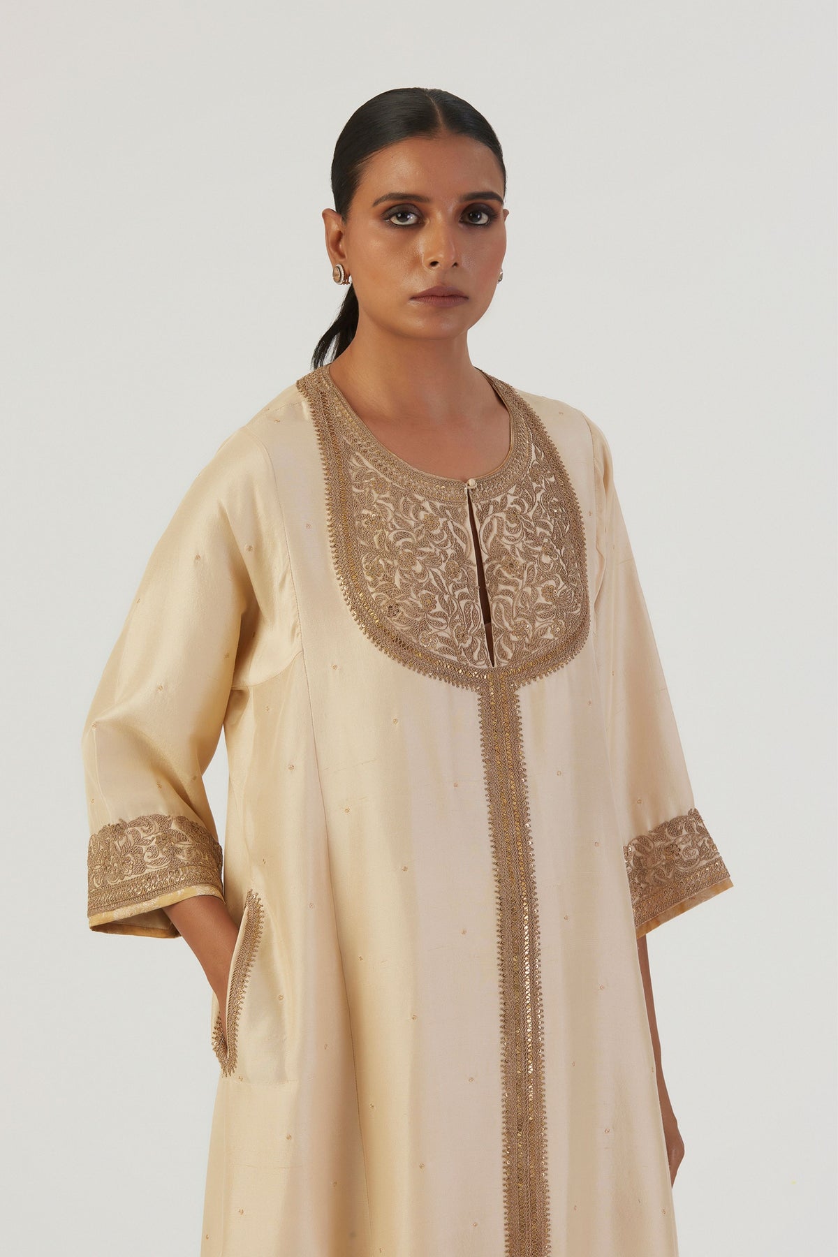 Qala Silk Kurta and Pants