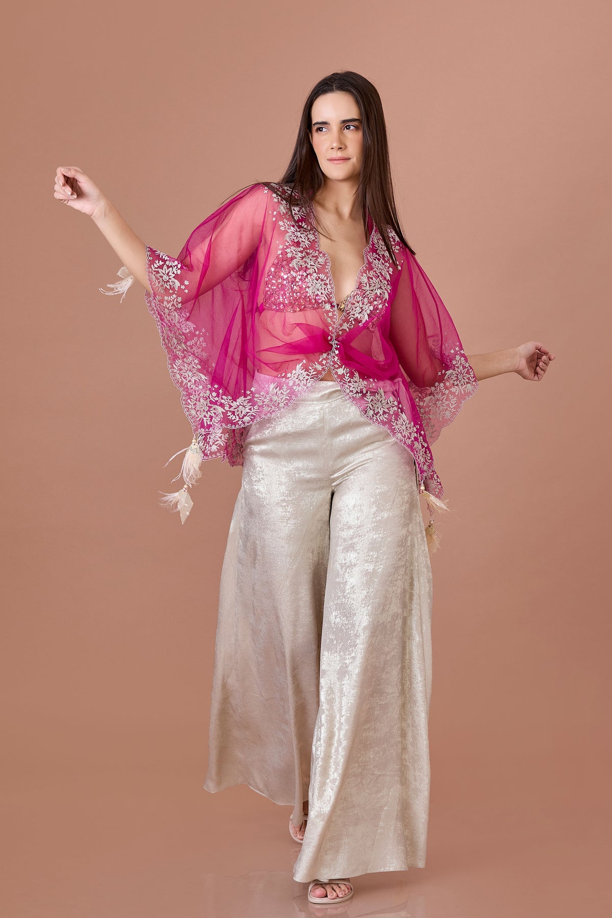 Jamun Net Kaftan