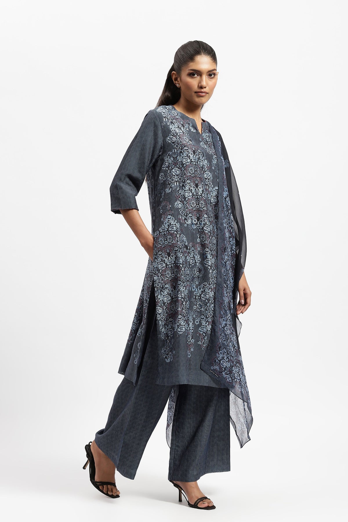 Parrot Kurta Bottom Set