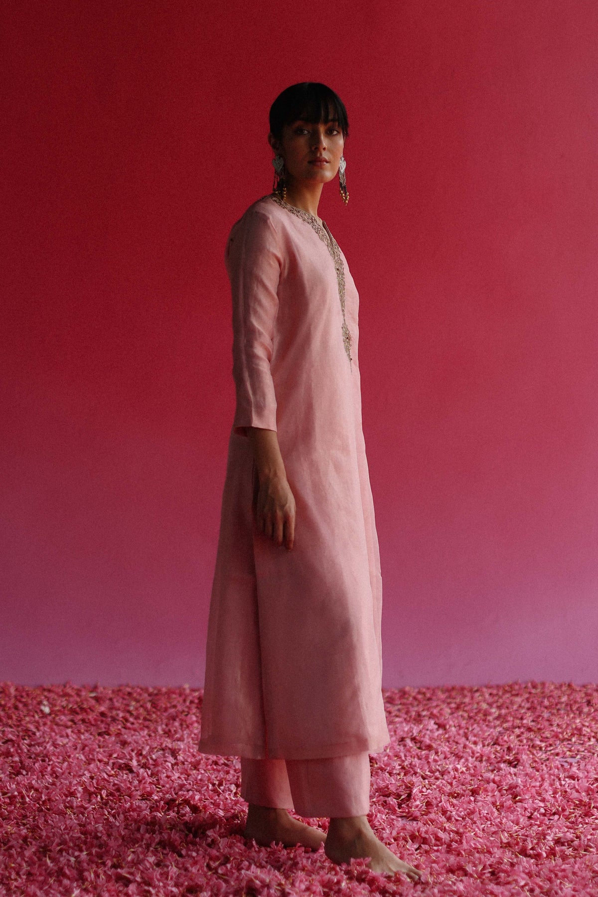 Kaljo Pink Kurta