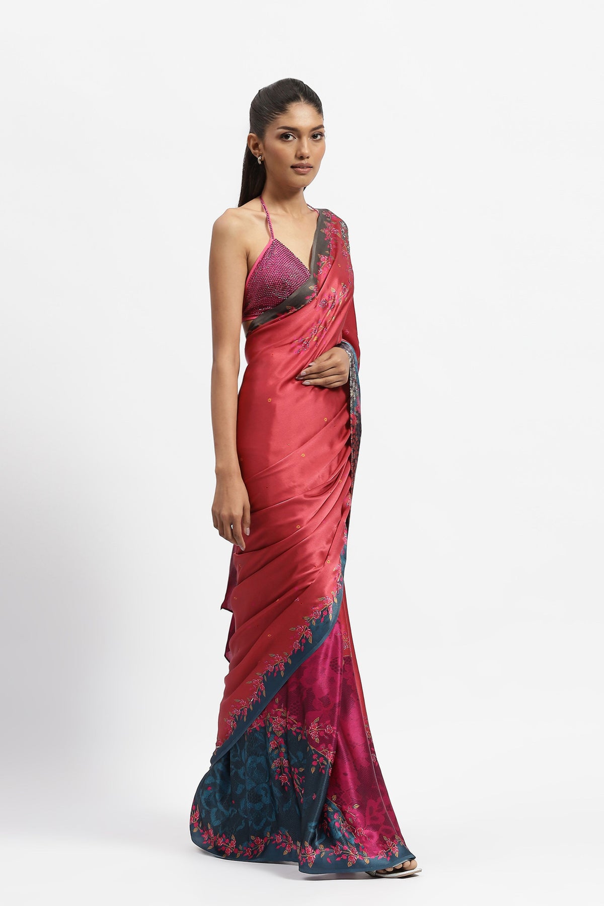 Dahlia Dreams Embellished Saree