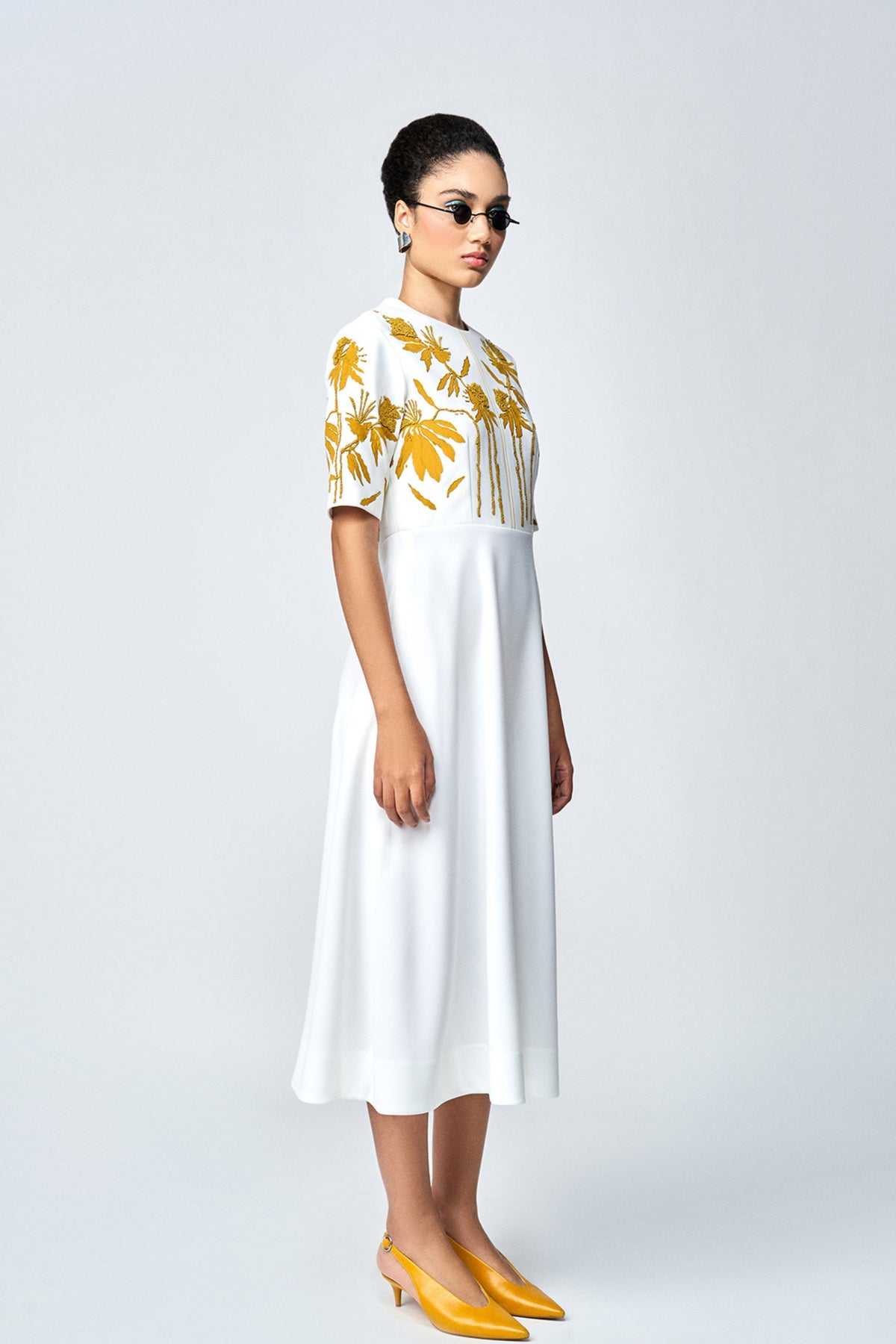 Ivory Midi Dress