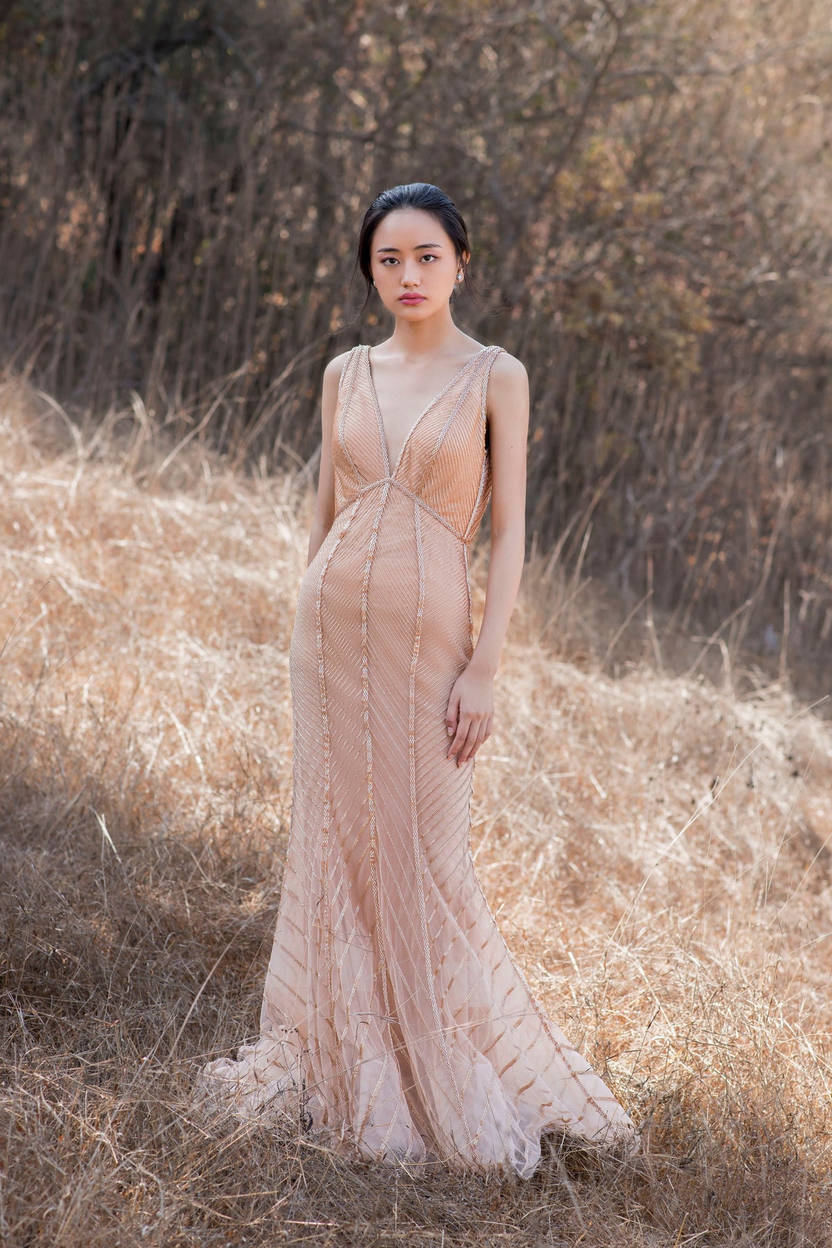 Pink Zephyr Gown