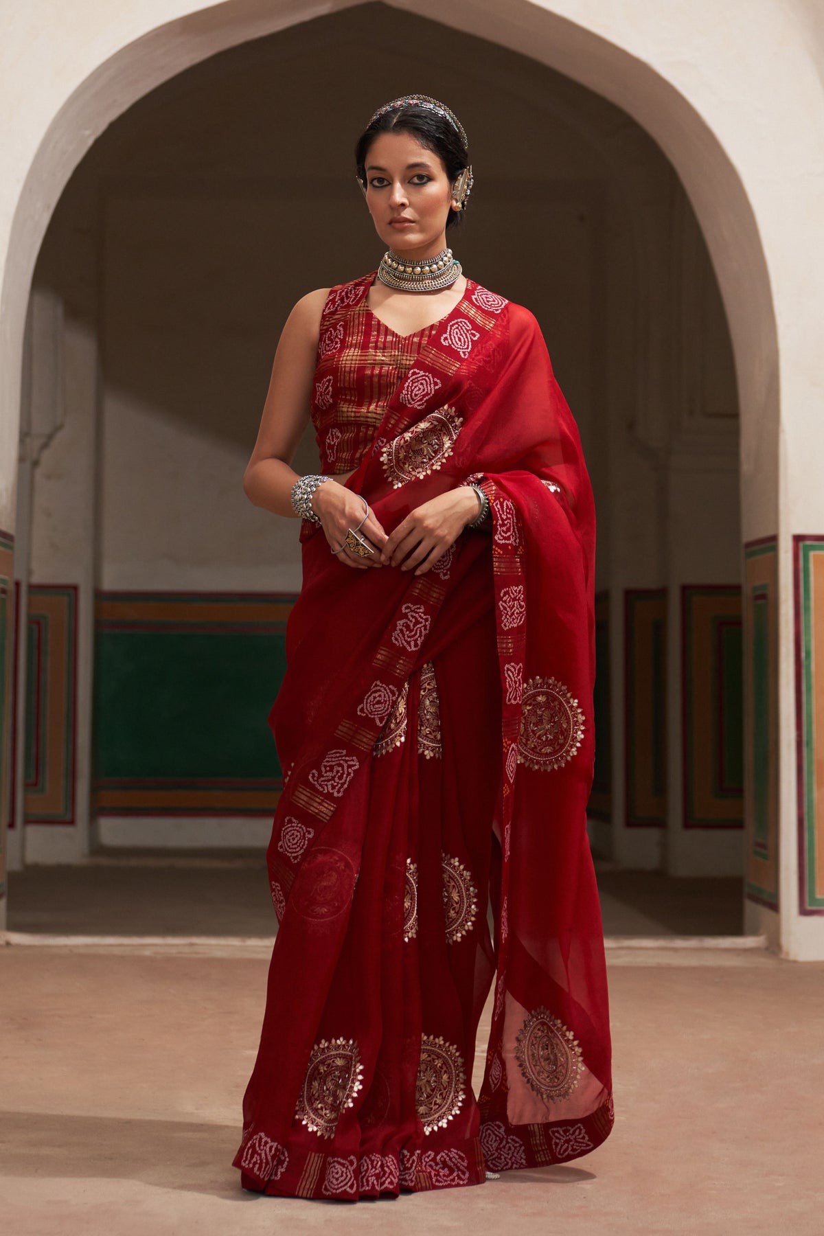 Mandala Saree