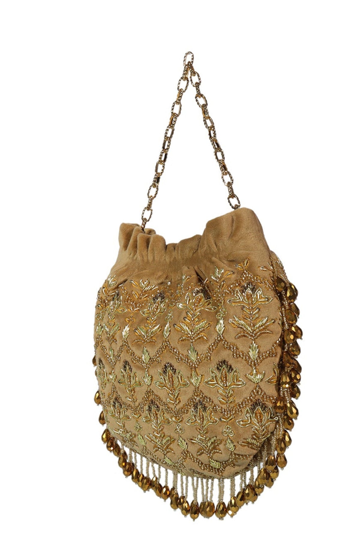 Amaltas Gold Potli Bag