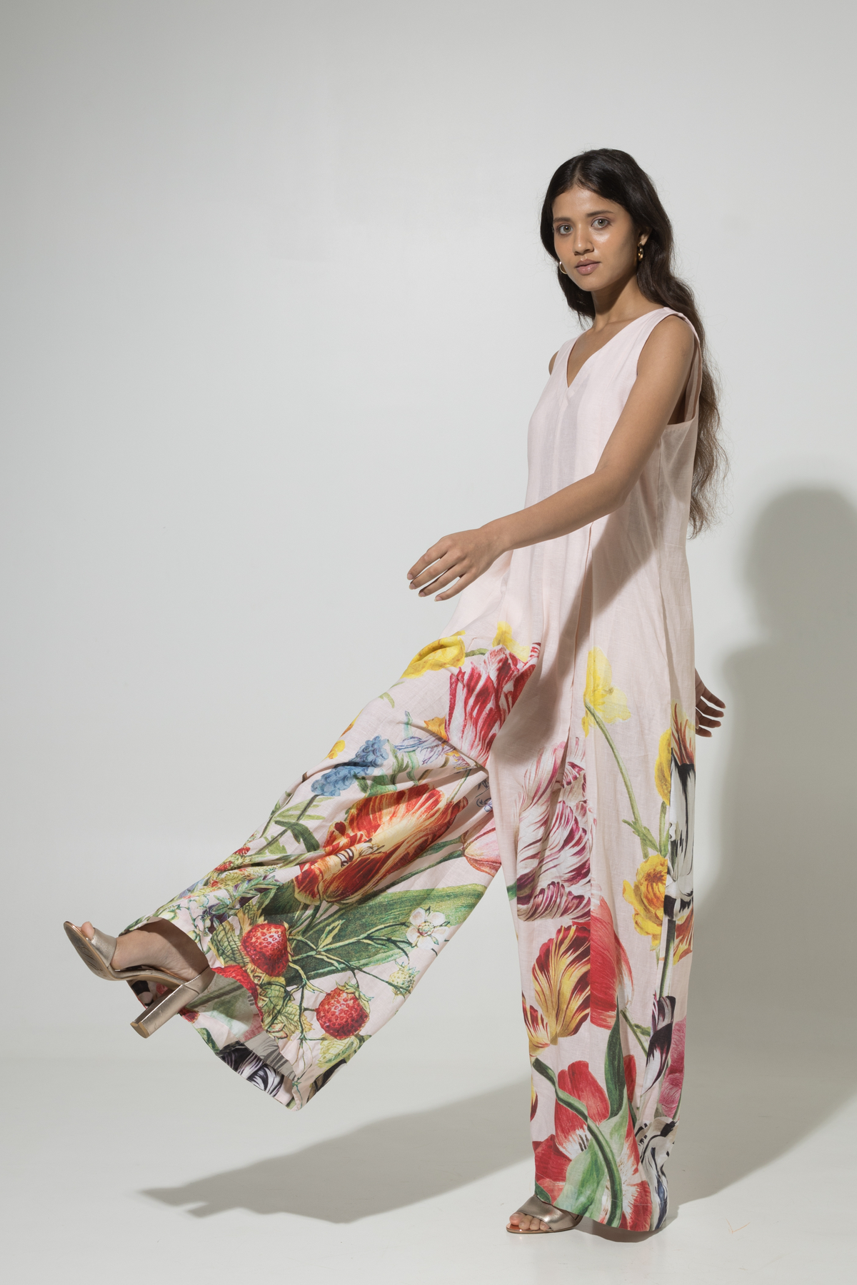 Wildflower Linen Jumpsuit