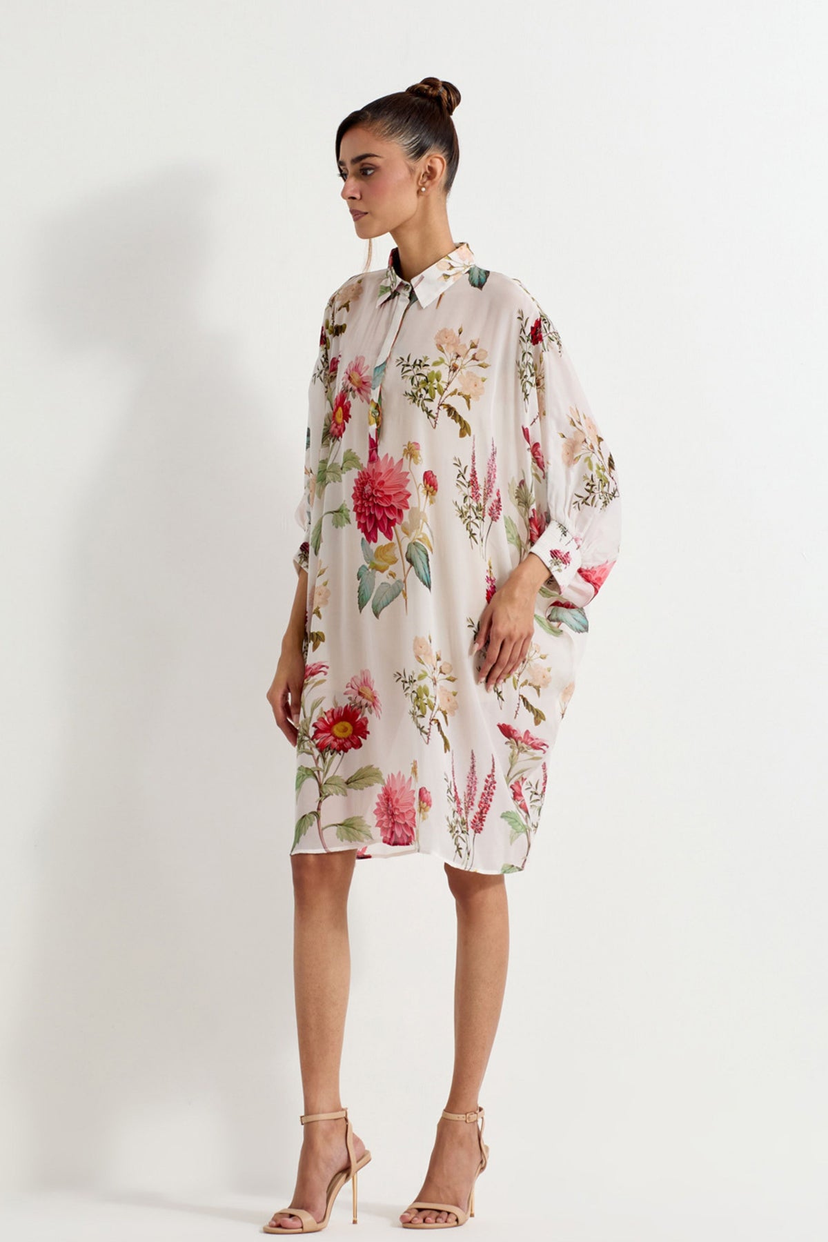 Printed Knee Length Dress