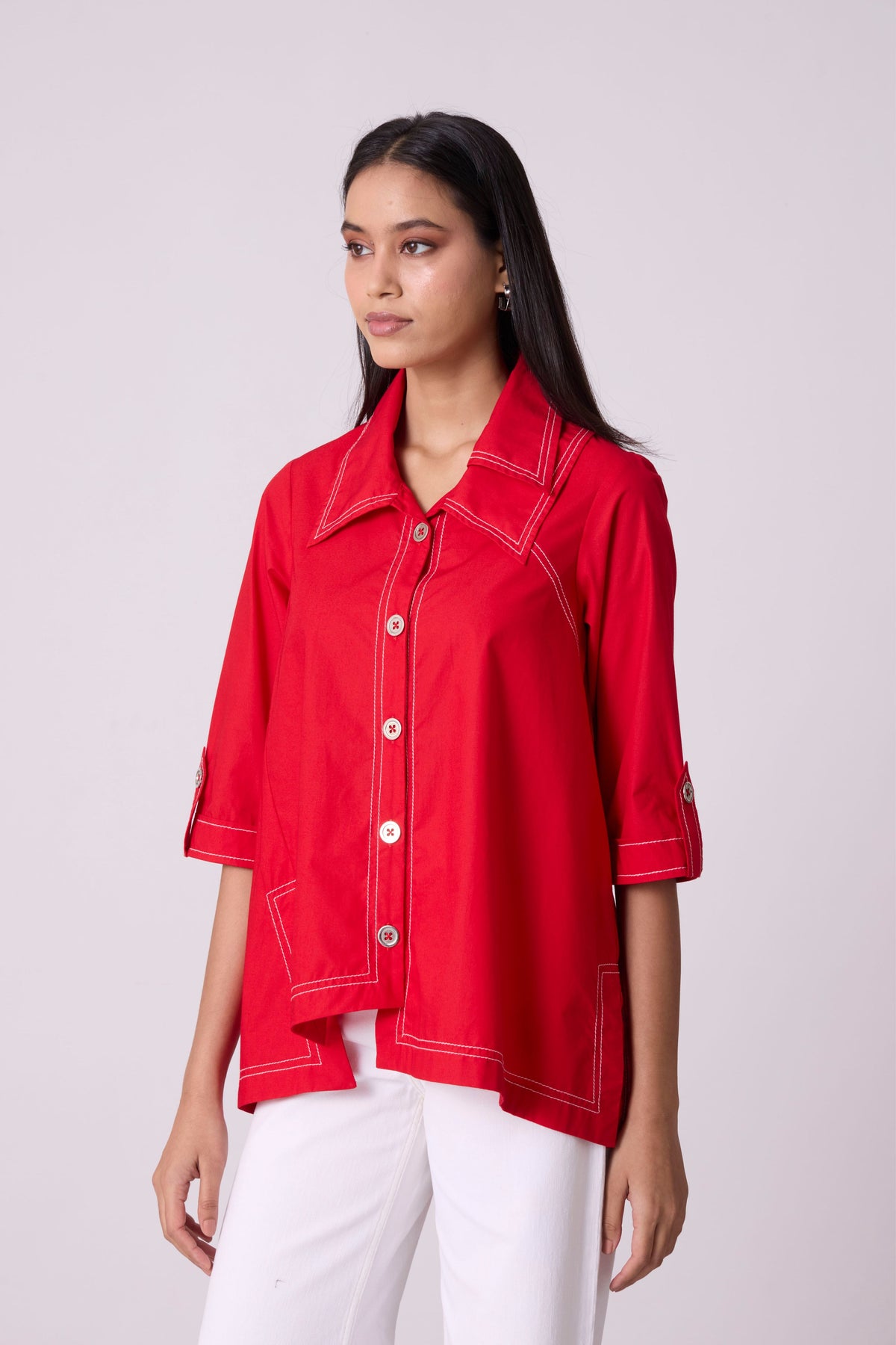 Atlas Paprika Red Shirt