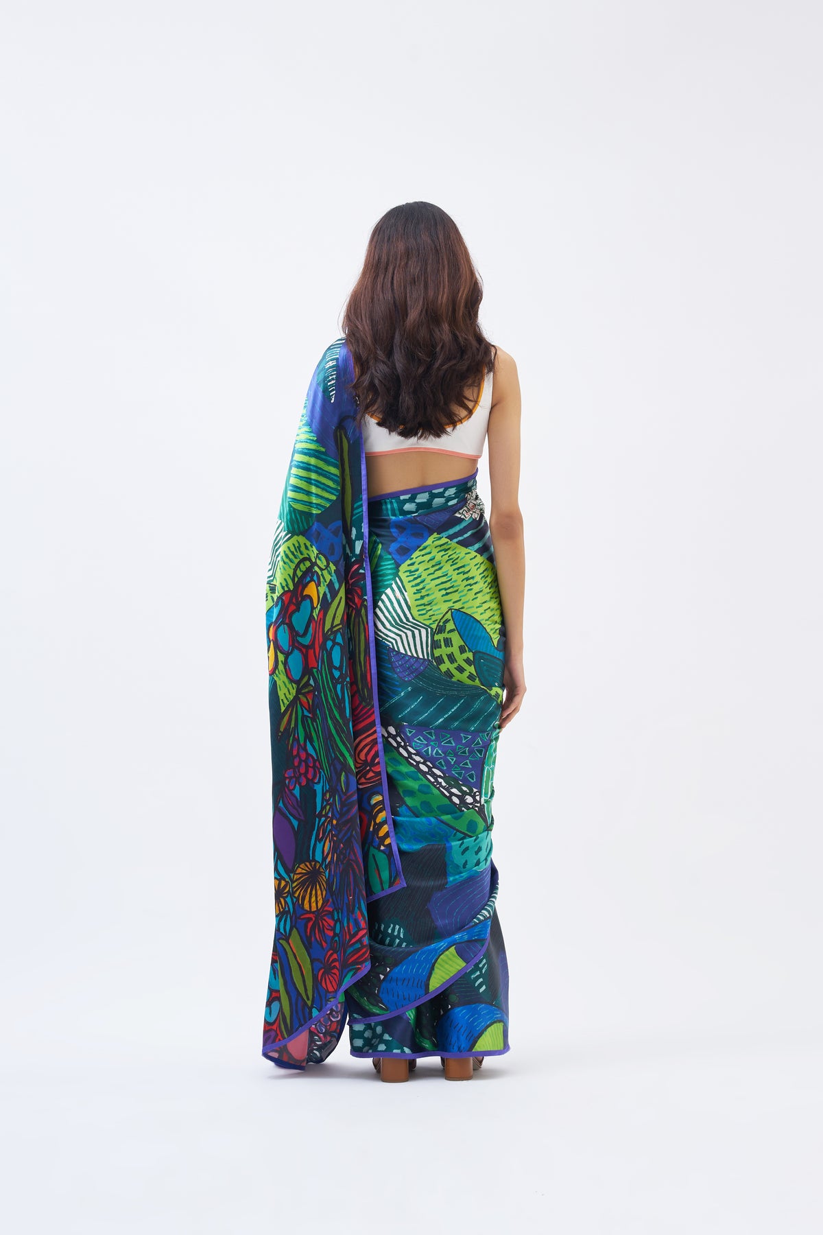 Guinea Reef Saree