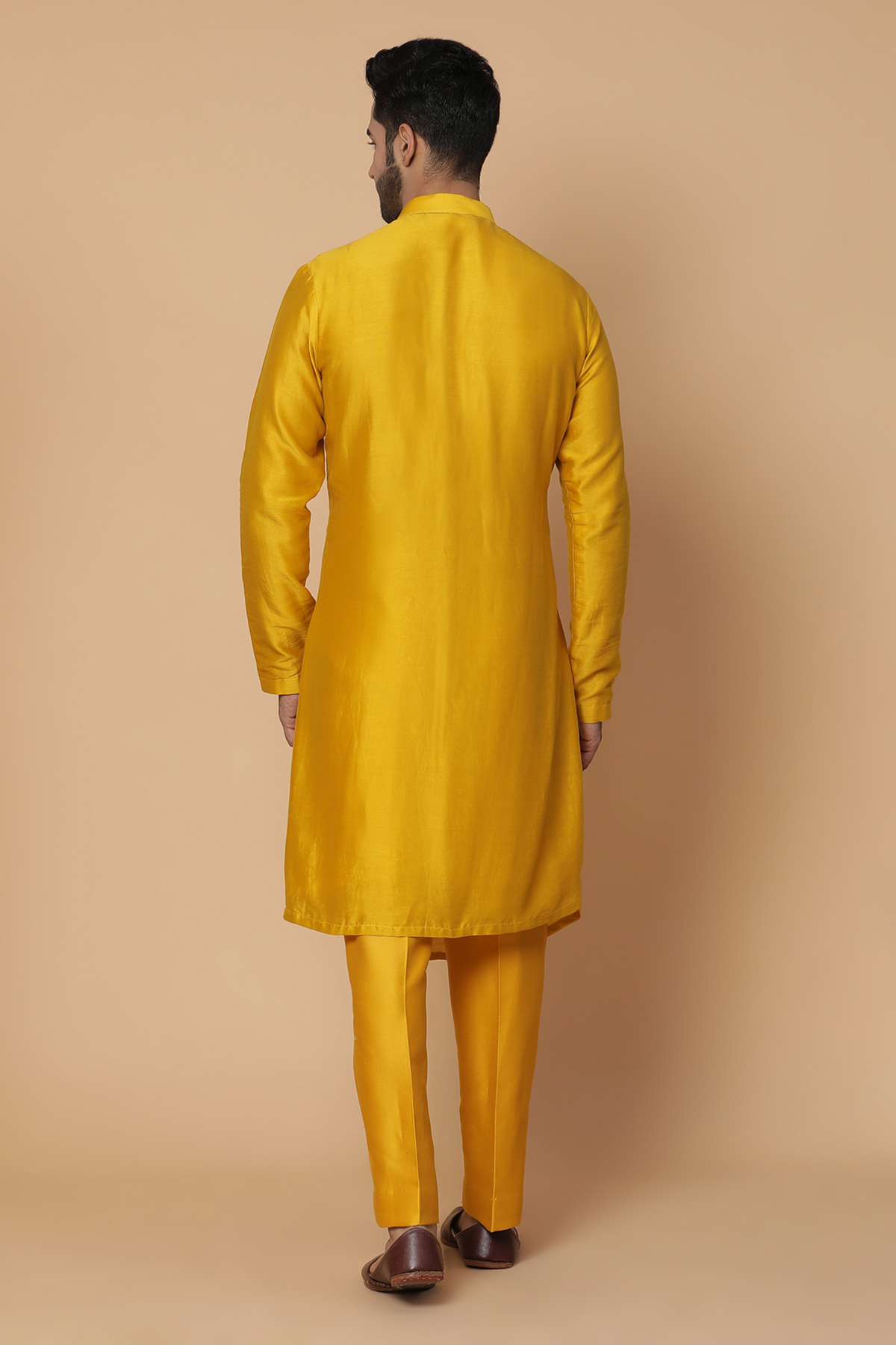 Mustard kurta set