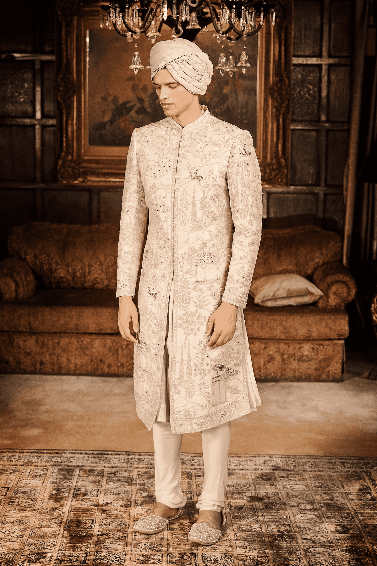 Wild Masai Sherwani Set